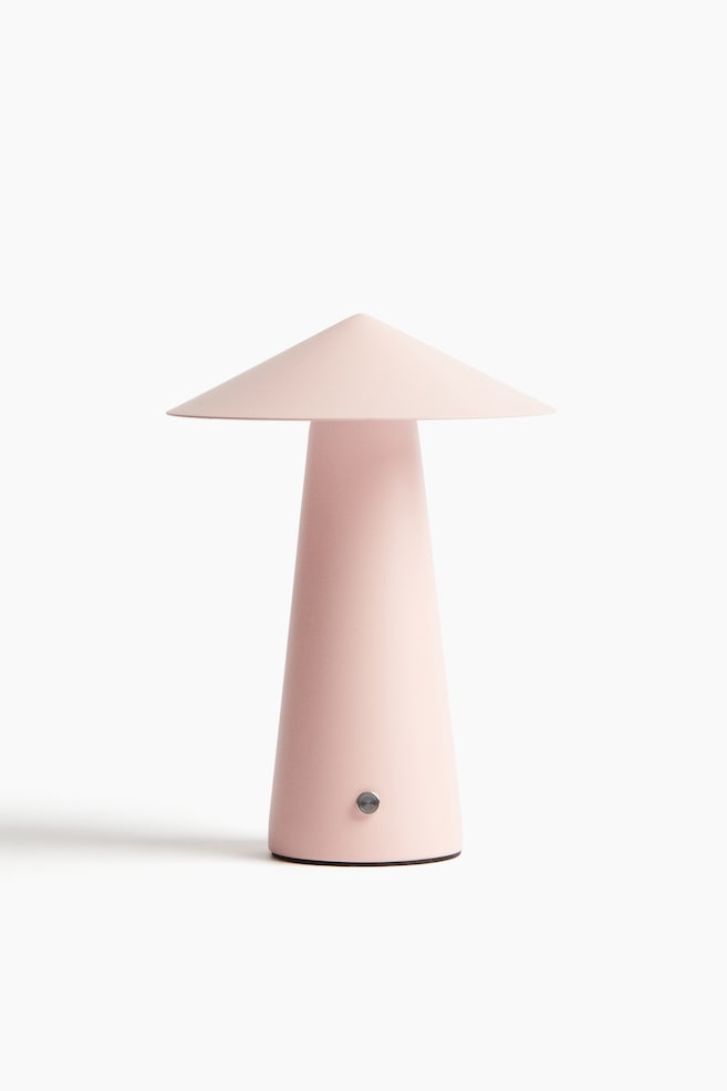 Rechargeable table lamp - Light pink/White - 1