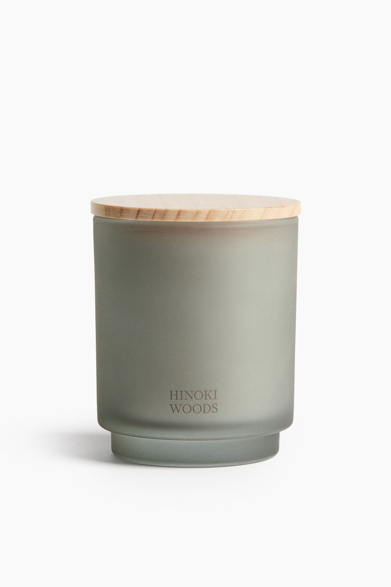 Ароматична свічка у свічнику з матового скла - Hinoki Woods/Lavender Mist/Salt Ritual/Patchouli Field - 1