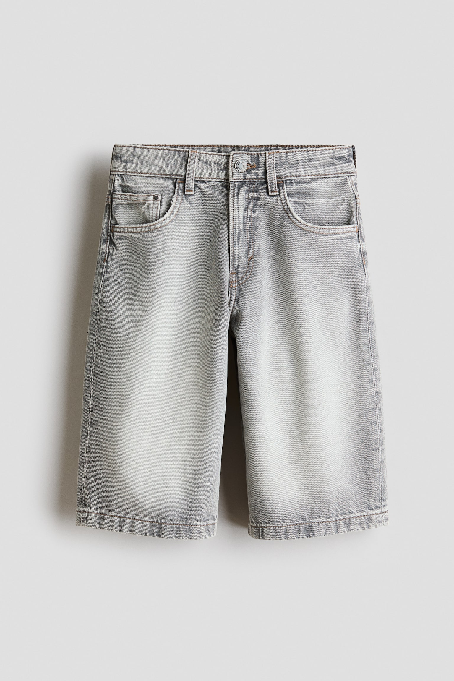 Baggy Fit Denim shorts - 1