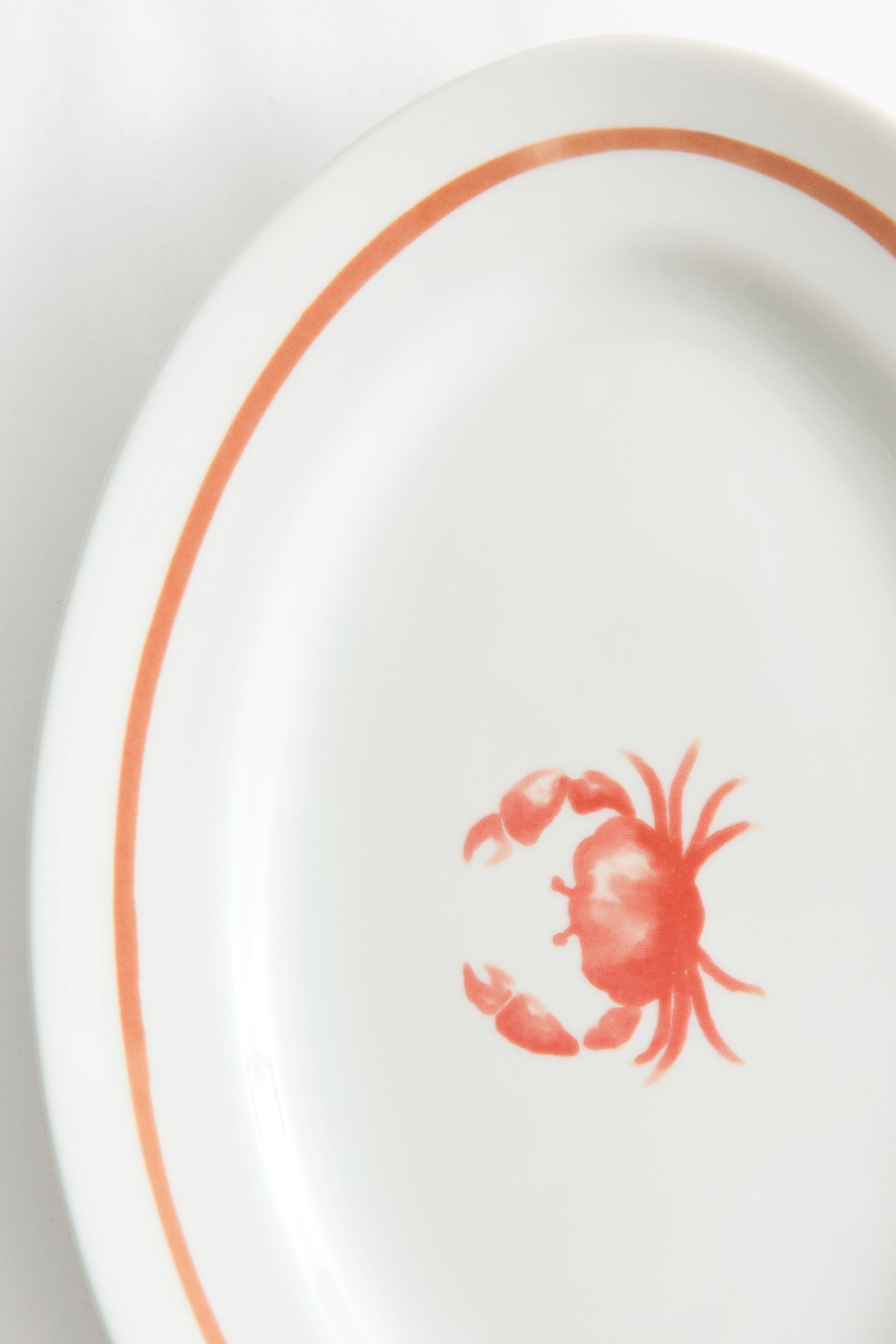 Porcelain serving plate - 5