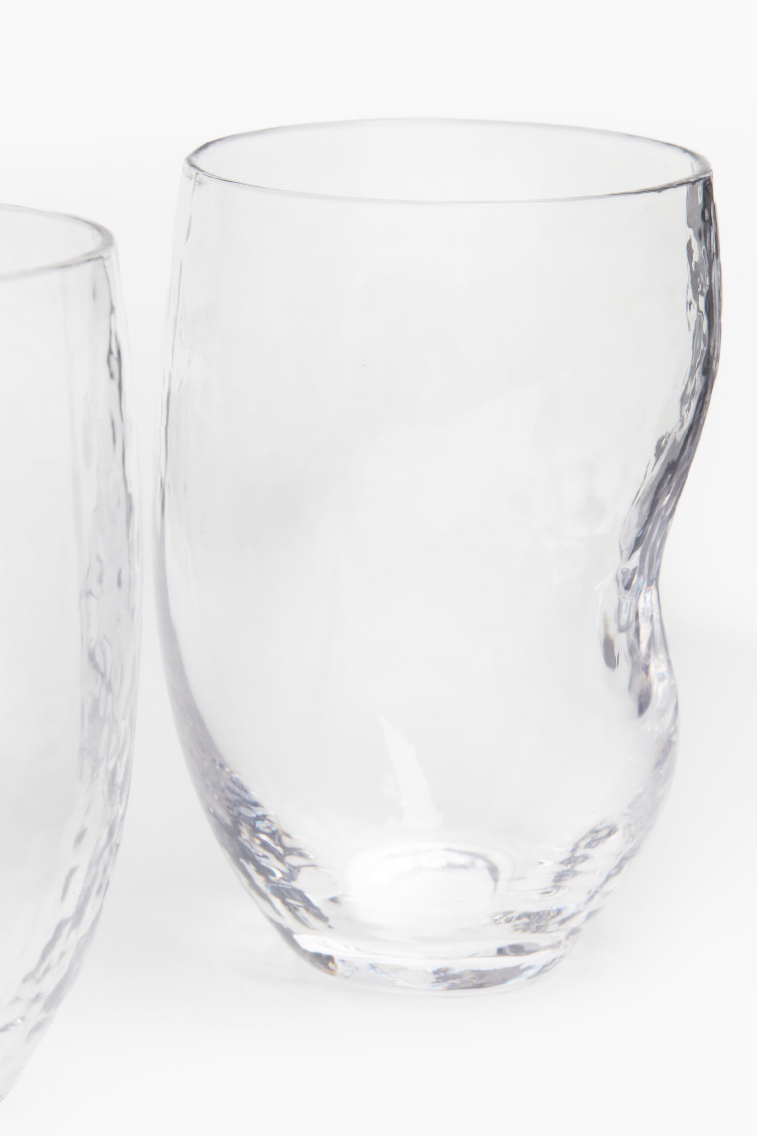 2-pack glass tumblers - Clear glass - 3