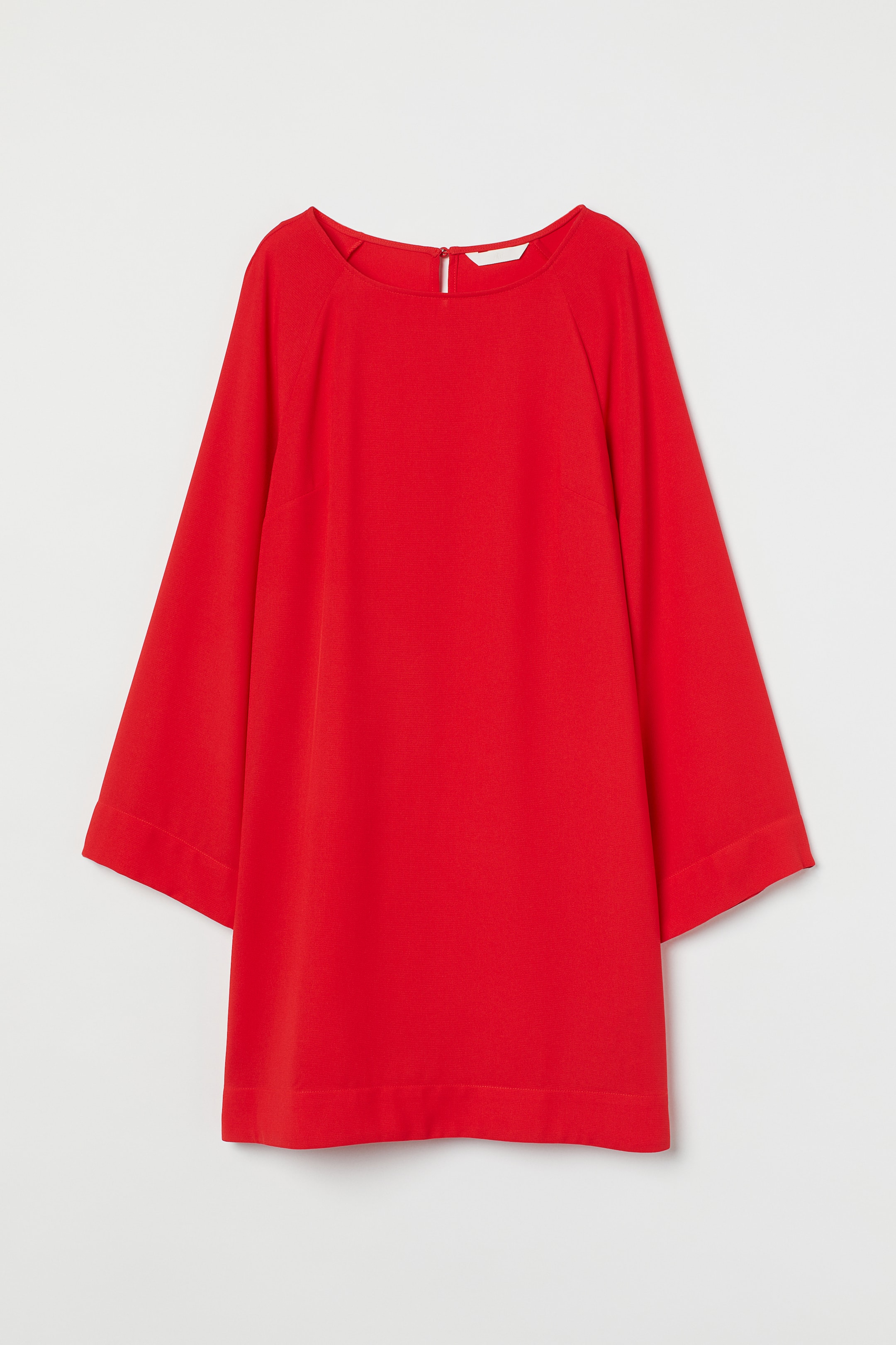Agrandir l'image: Robe avec manches amples - Rouge vif - FEMME | H&M BE 1