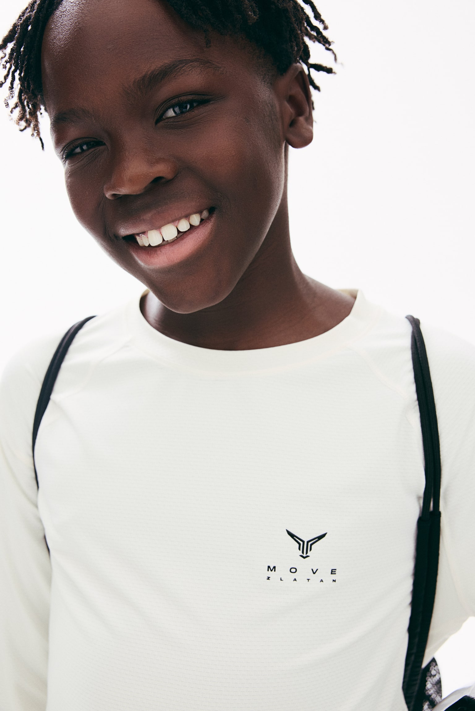 Sportshirt mit DryMove™ - Cremefarben/Schwarz/Marineblau - 3