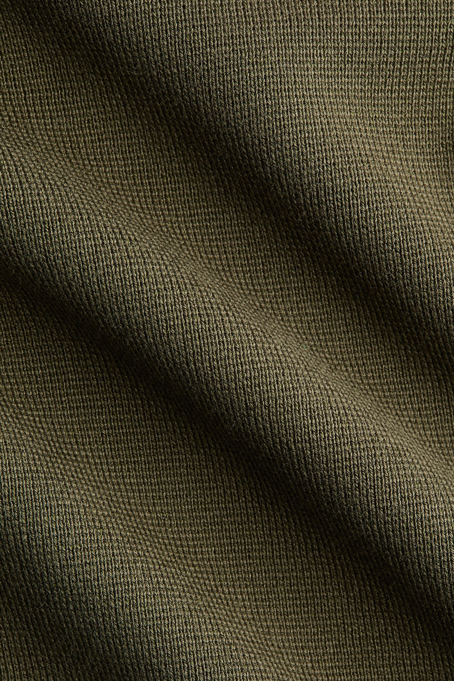 Shirt mit Turtleneck - Dunkles Khakigrün/Schwarz/Cremefarben - 6