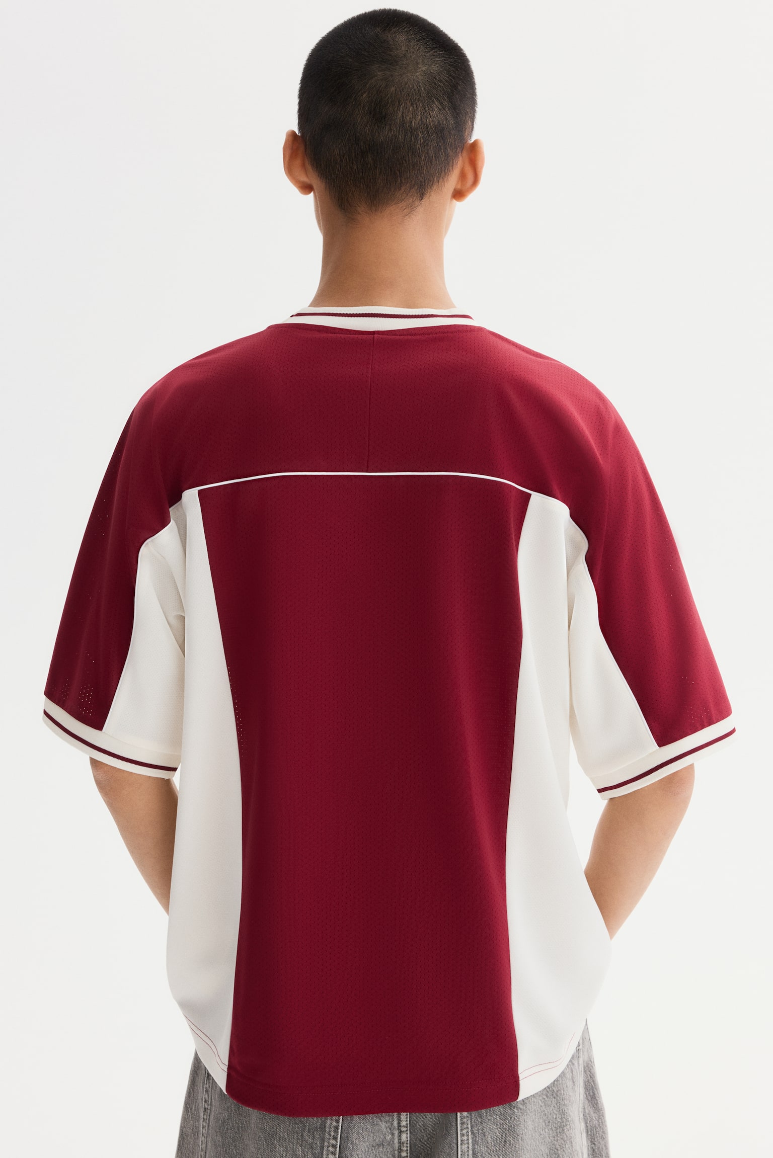 Playera Loose Fit - Rojo/Just Love - 5