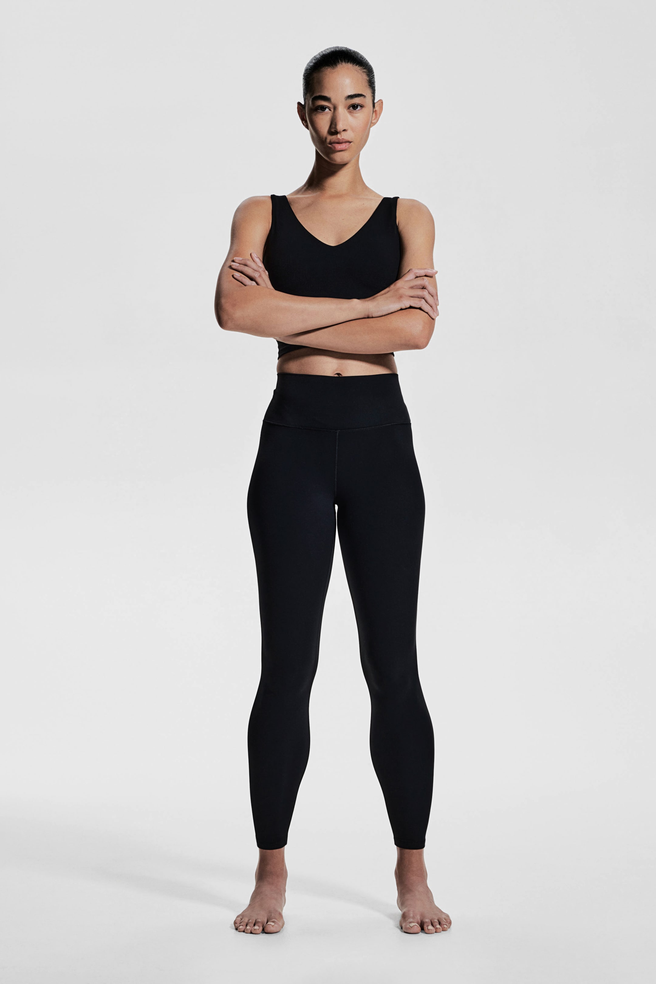 Ankle-Length Yoga Leggings with SoftMove™ Lycra®