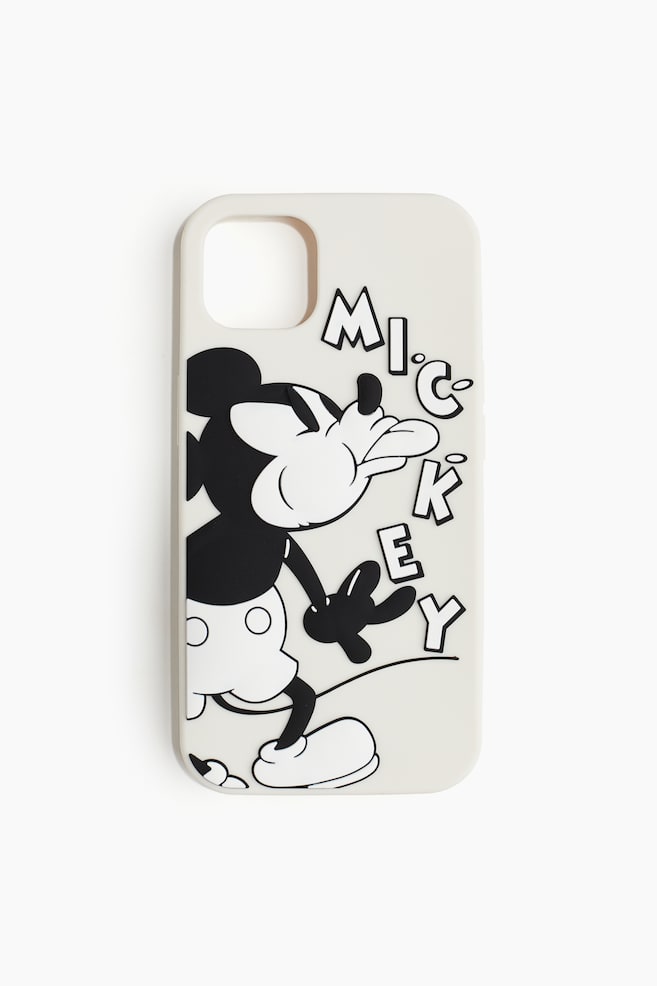 iPhone case - White/Mickey Mouse/Cream/Mickey Mouse - 1