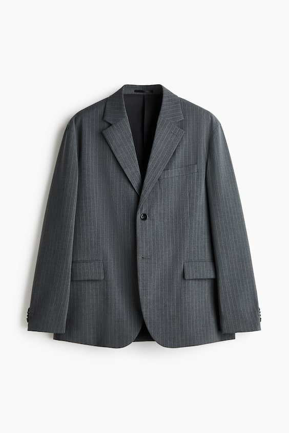 Мужские куртки H&M Oversized Single-Breasted Jacket