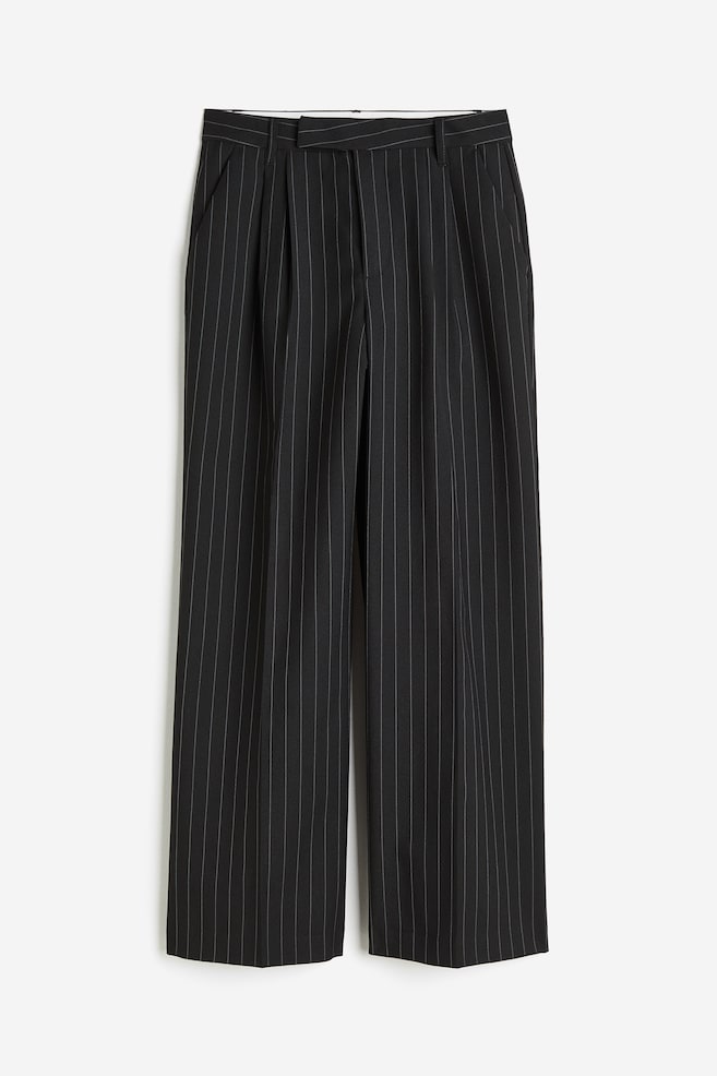 Tailored trousers - Black/Pinstriped/Light greige/Beige/Black/dc/dc - 2