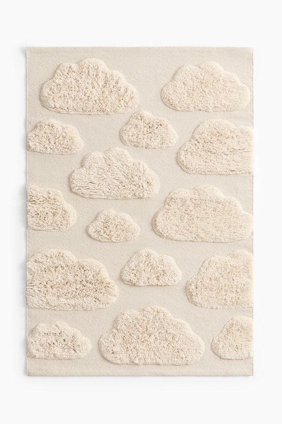 Детский тканый хлопковый коврик H&M Tufted