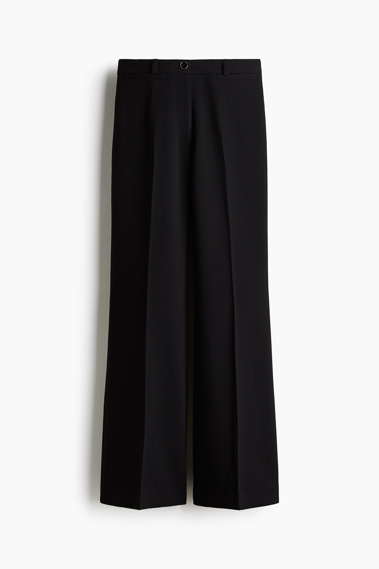 Женские брюки H&M Dress Pants, цвет: Чёрный — фото 1