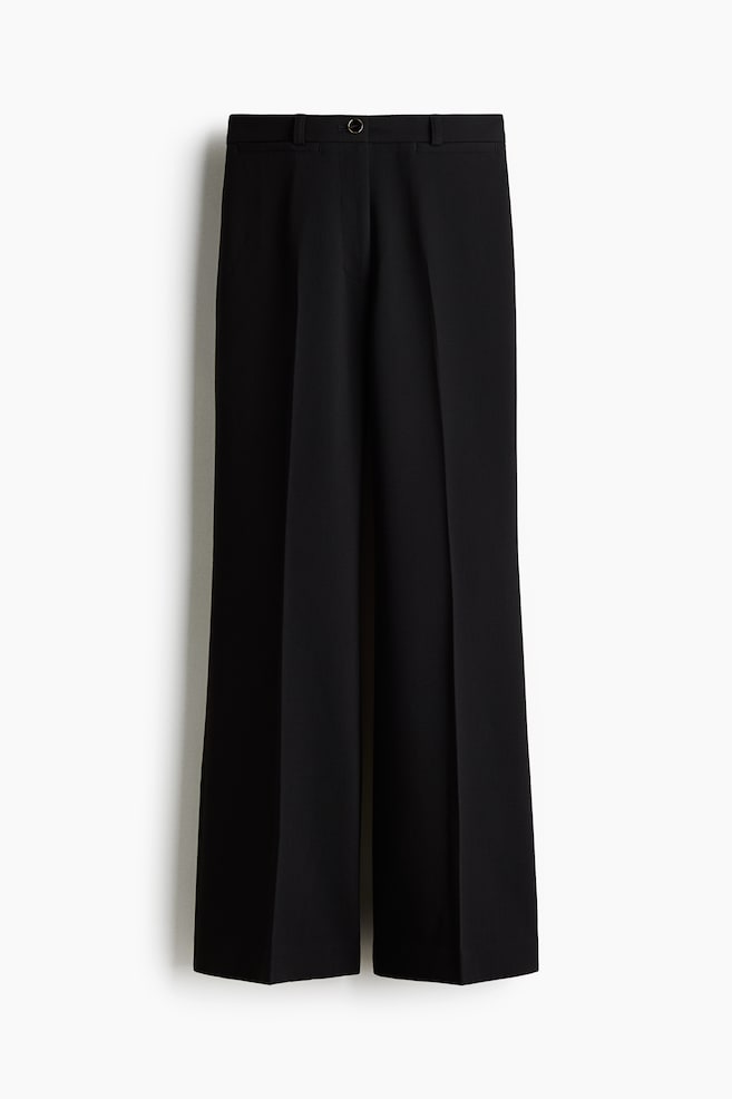 Tailored trousers - Black/Rust brown/Grey marl/White - 1