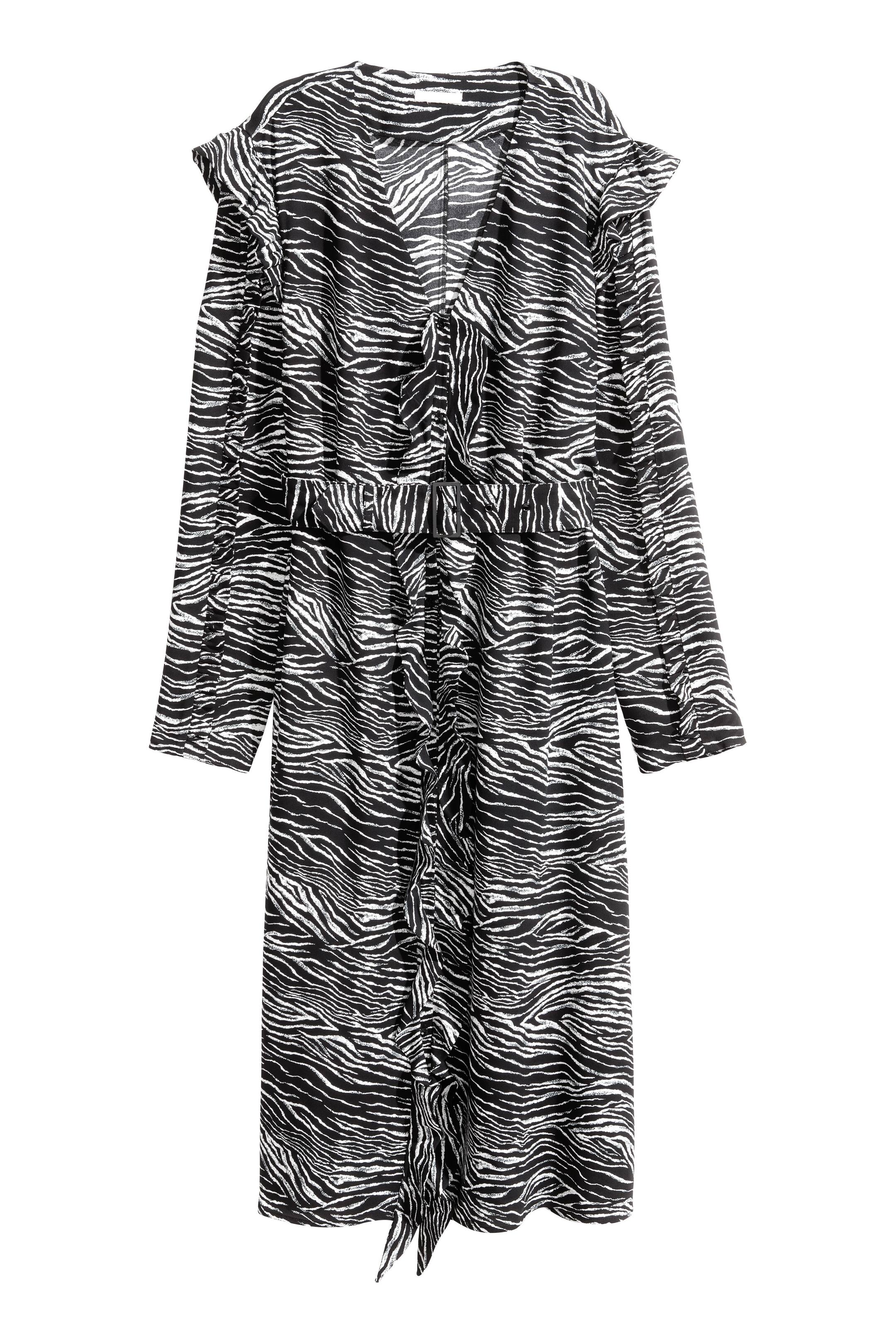 View larger image: Patterned dress - Zebra print - Ladies | H&M GB 1