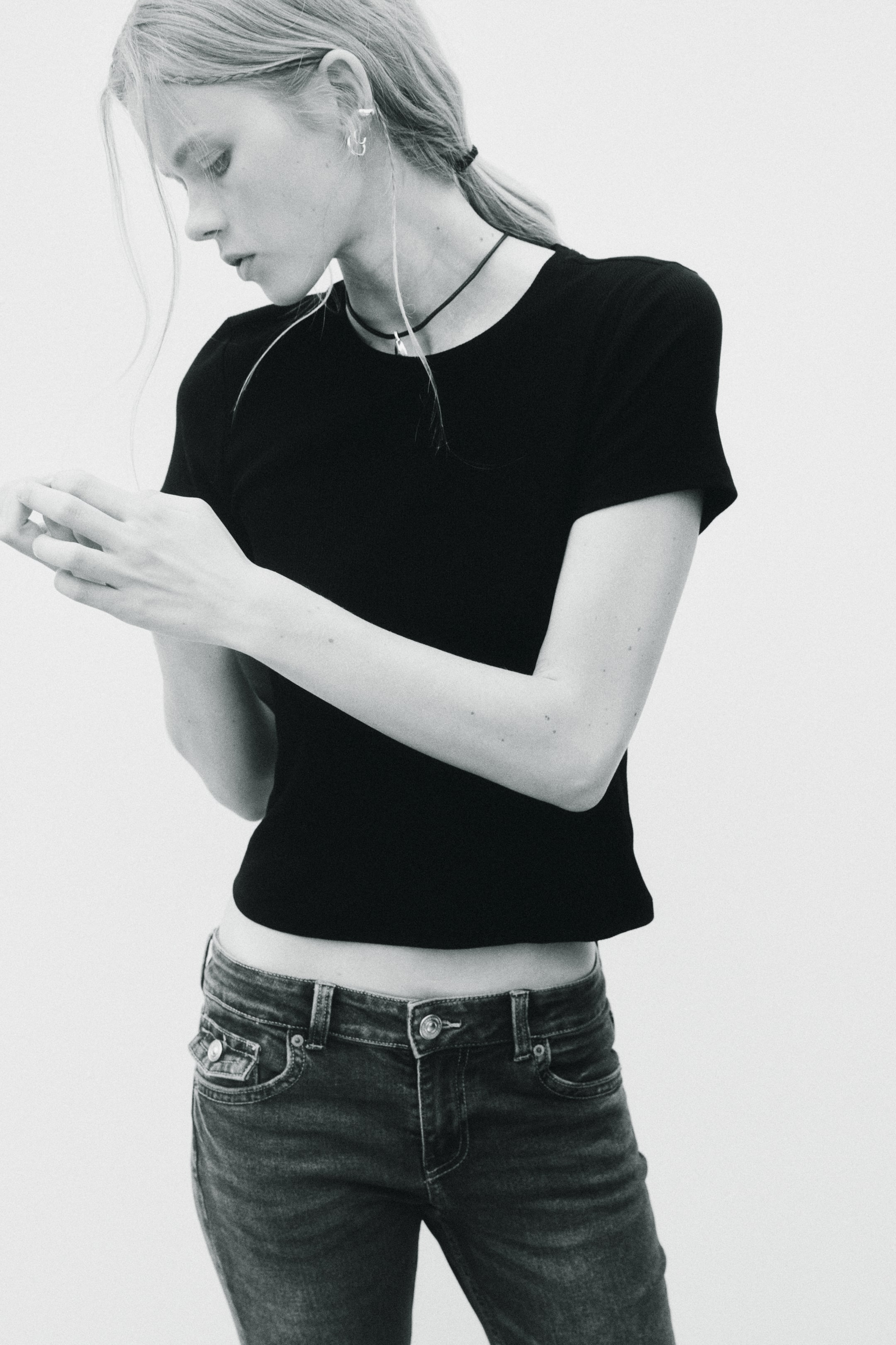 Flared Low Waist Jeans