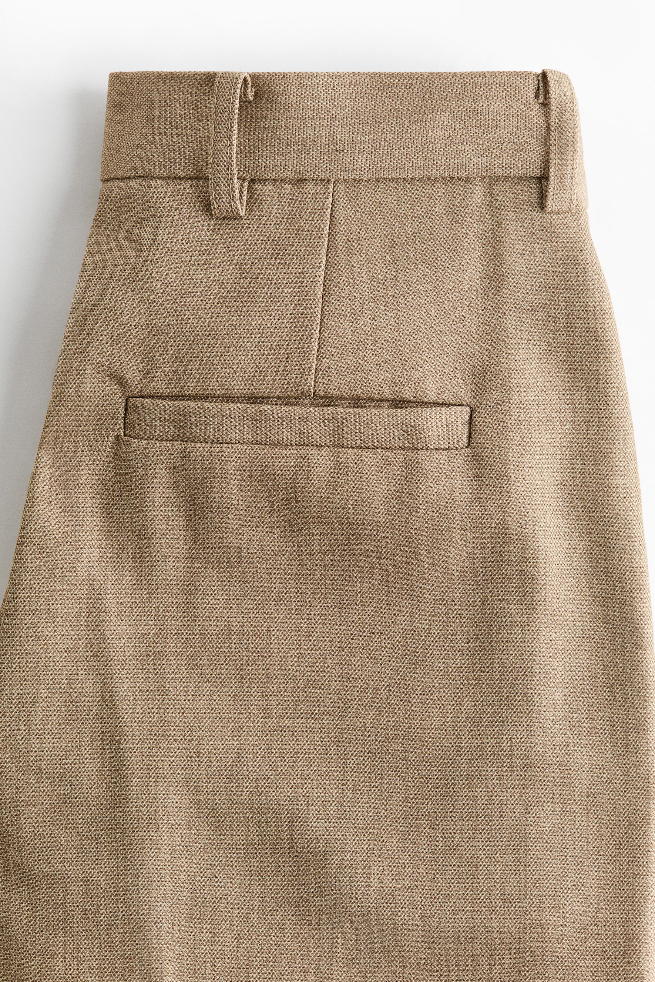 Wrap-Detail Dress Pants