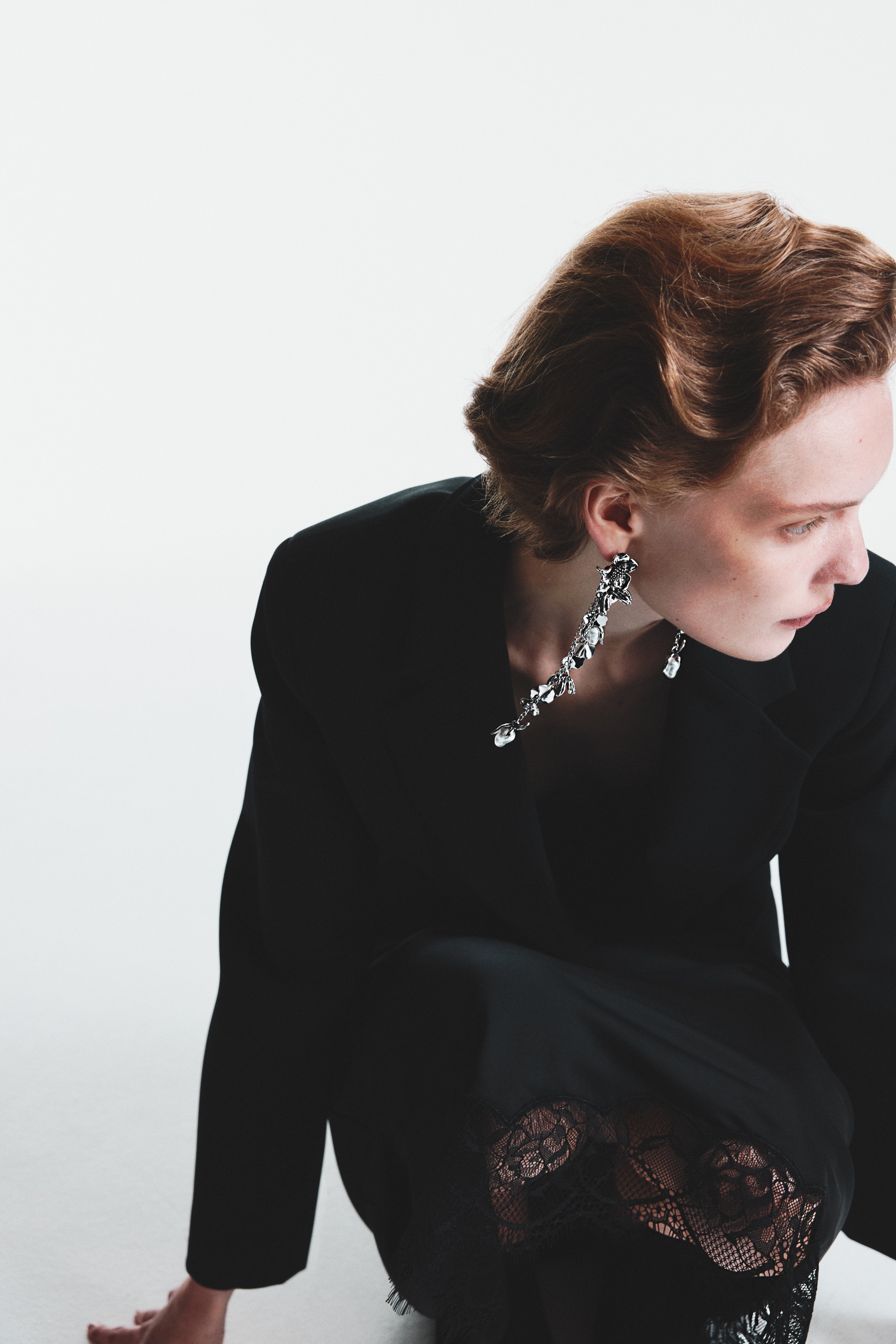 Long earrings