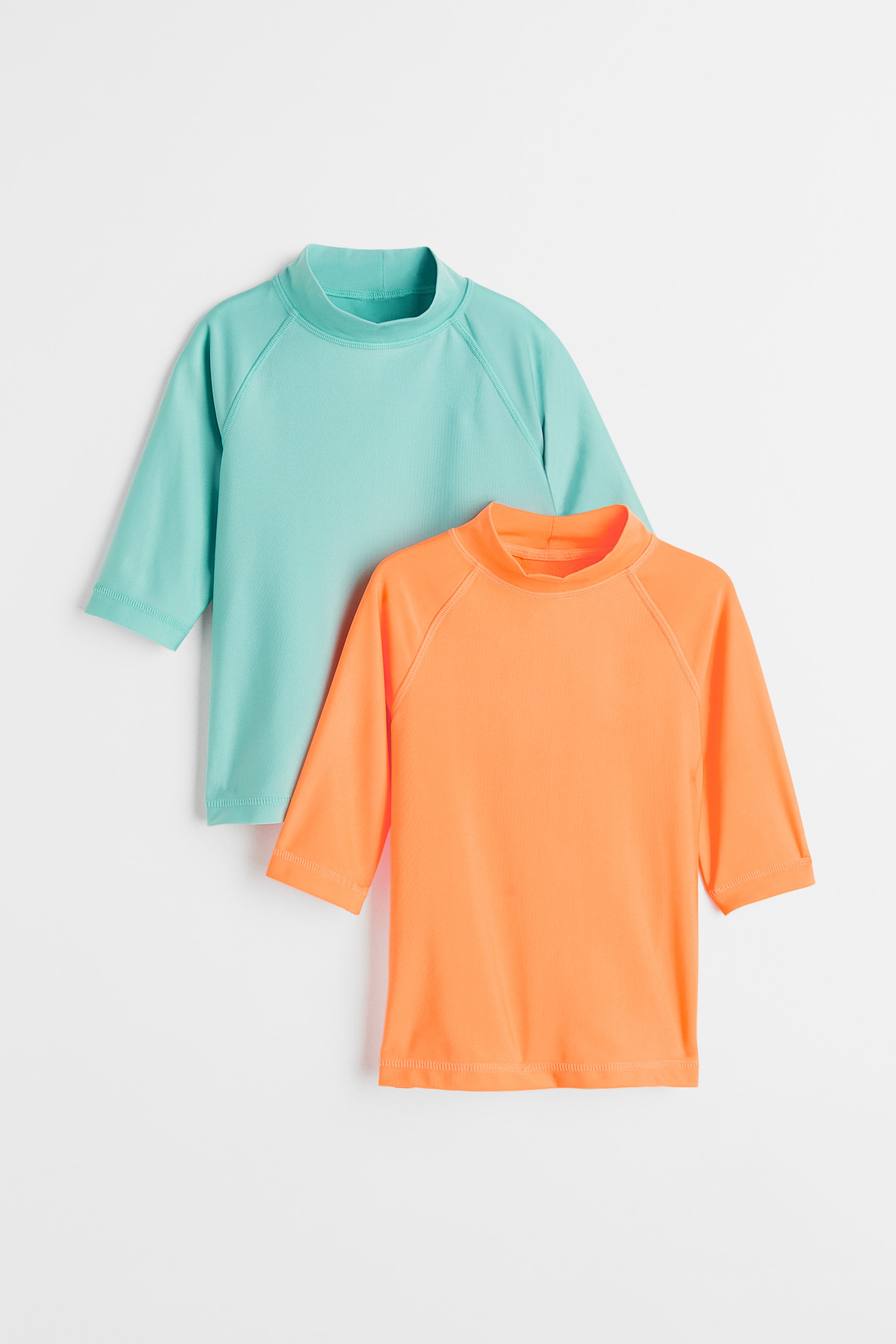 Prikaži veću sliku: Dve majice za plivanje UPF 50 - Narandžasta/tirkizna - Kids | H&M RS 1
