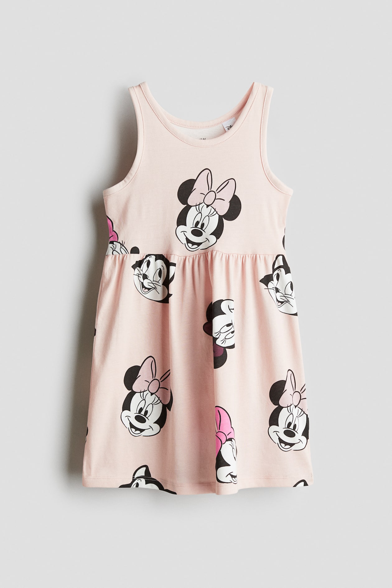 Light pink/Minnie Mouse Sleeveless Jersey Dress for kids | H&M US Light pink/Minnie Mouse Sleeveless Jersey Dress for kids | H&M US