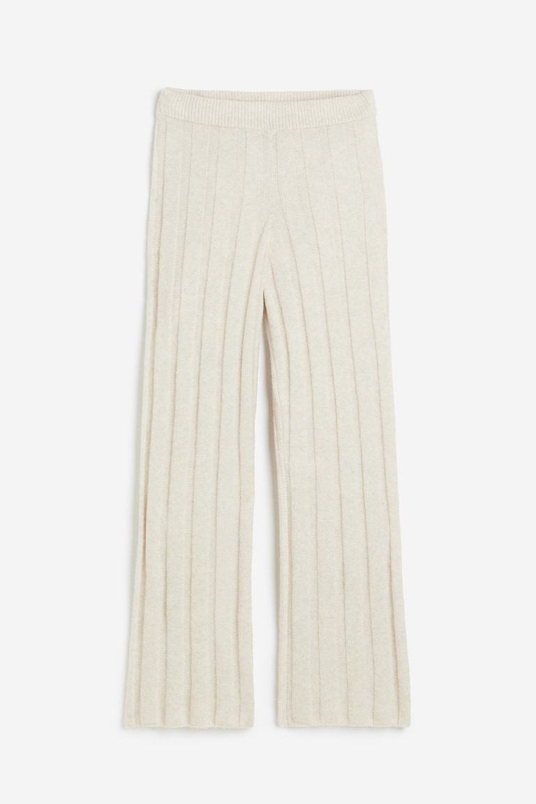 Pantalone od rebrastog pletiva