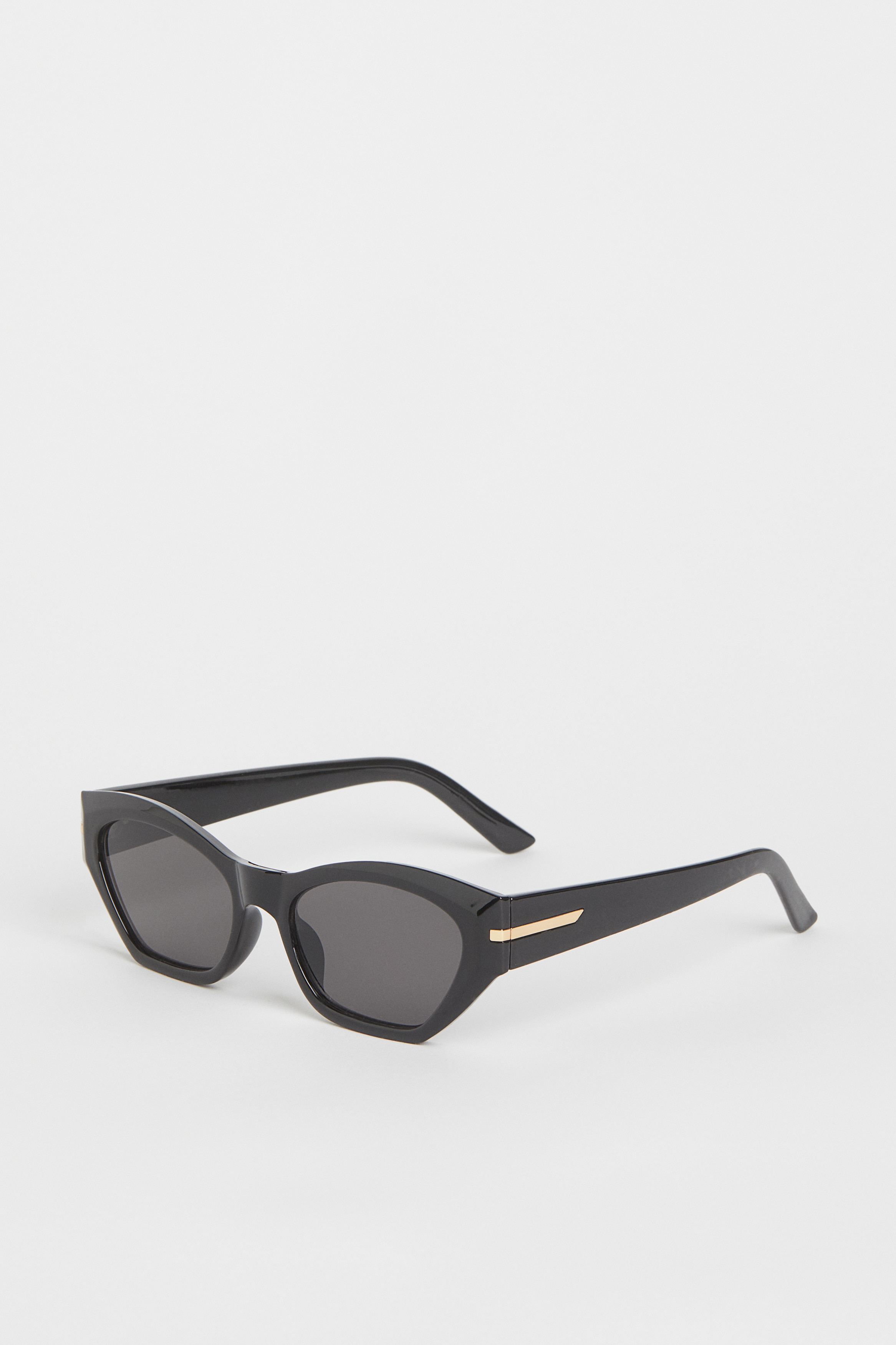 Occhiali da sole cat-eye - Nero/Marrone scuro/tartarugato