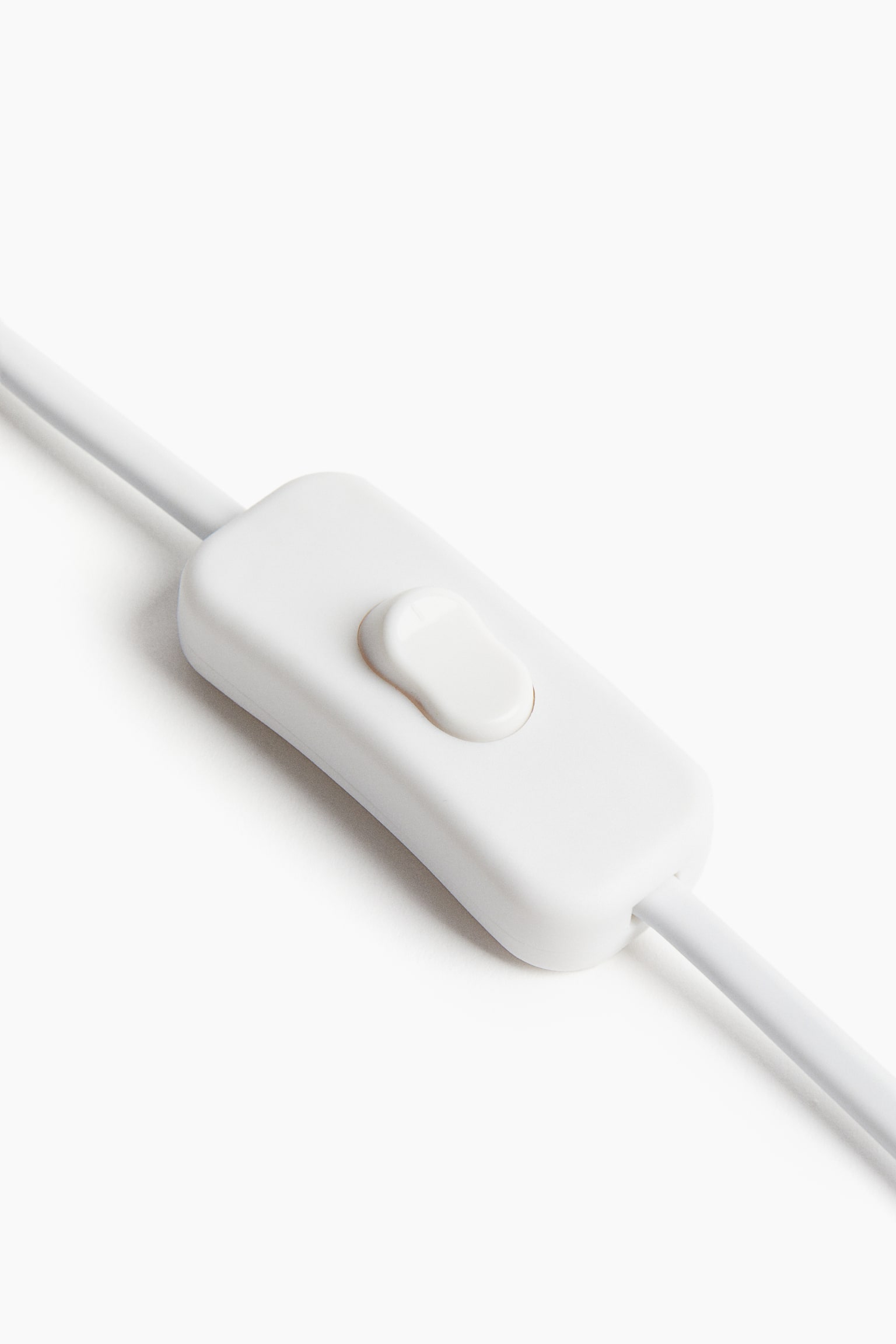 Tekstilbeklædt bordlampe - Lys beige - 3