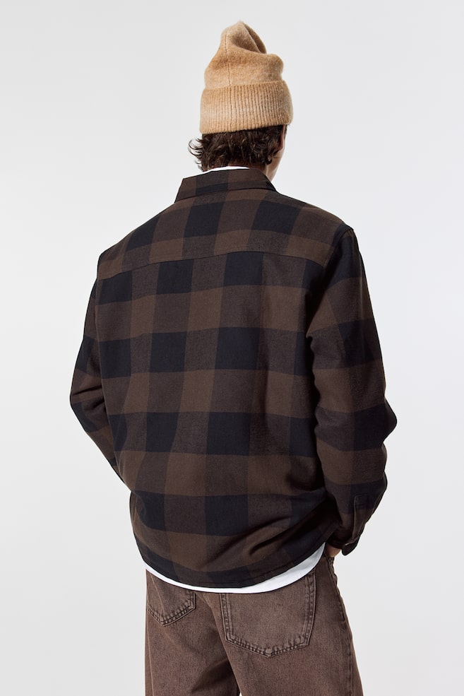 Padded overshirt - Brown/Checked/White/Beige checked/Dark beige/Black checked/Dark grey/Checked/dc/dc/dc - 4