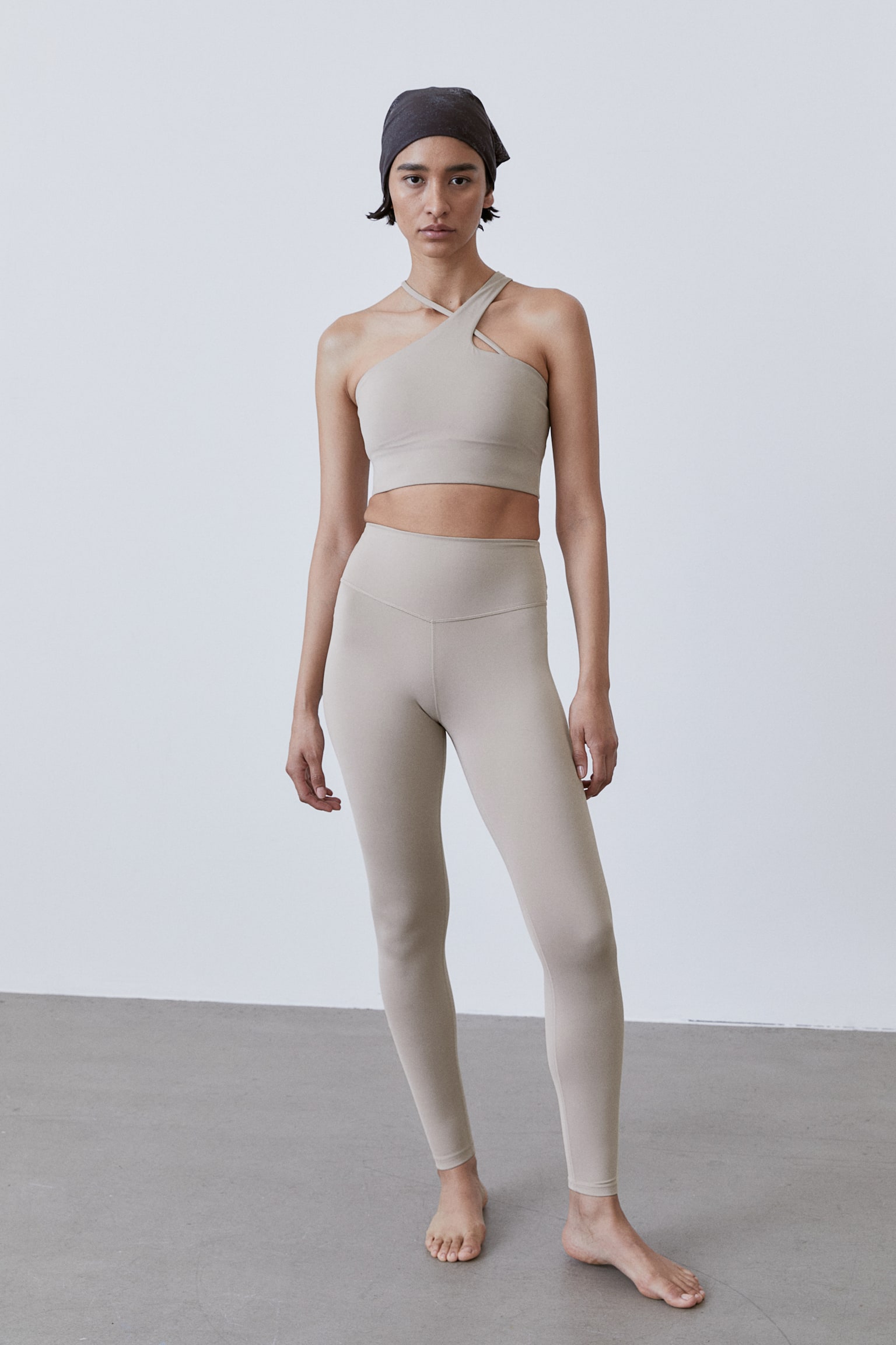 Activewear Leggings In SoftMove™ - Light beige/Dark brown/Lime green/Dusty purple/Black/Rust brown/Dark beige/Grey marle/Light grey marle/Dark plum - 5