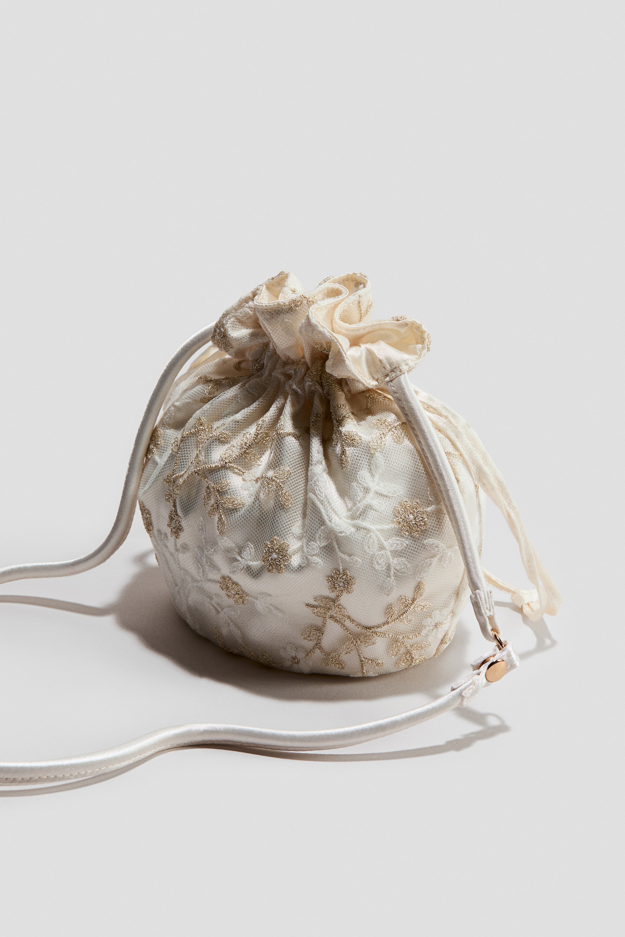 Детские сумки H&M Embroidered Drawstring Bag — фото 2