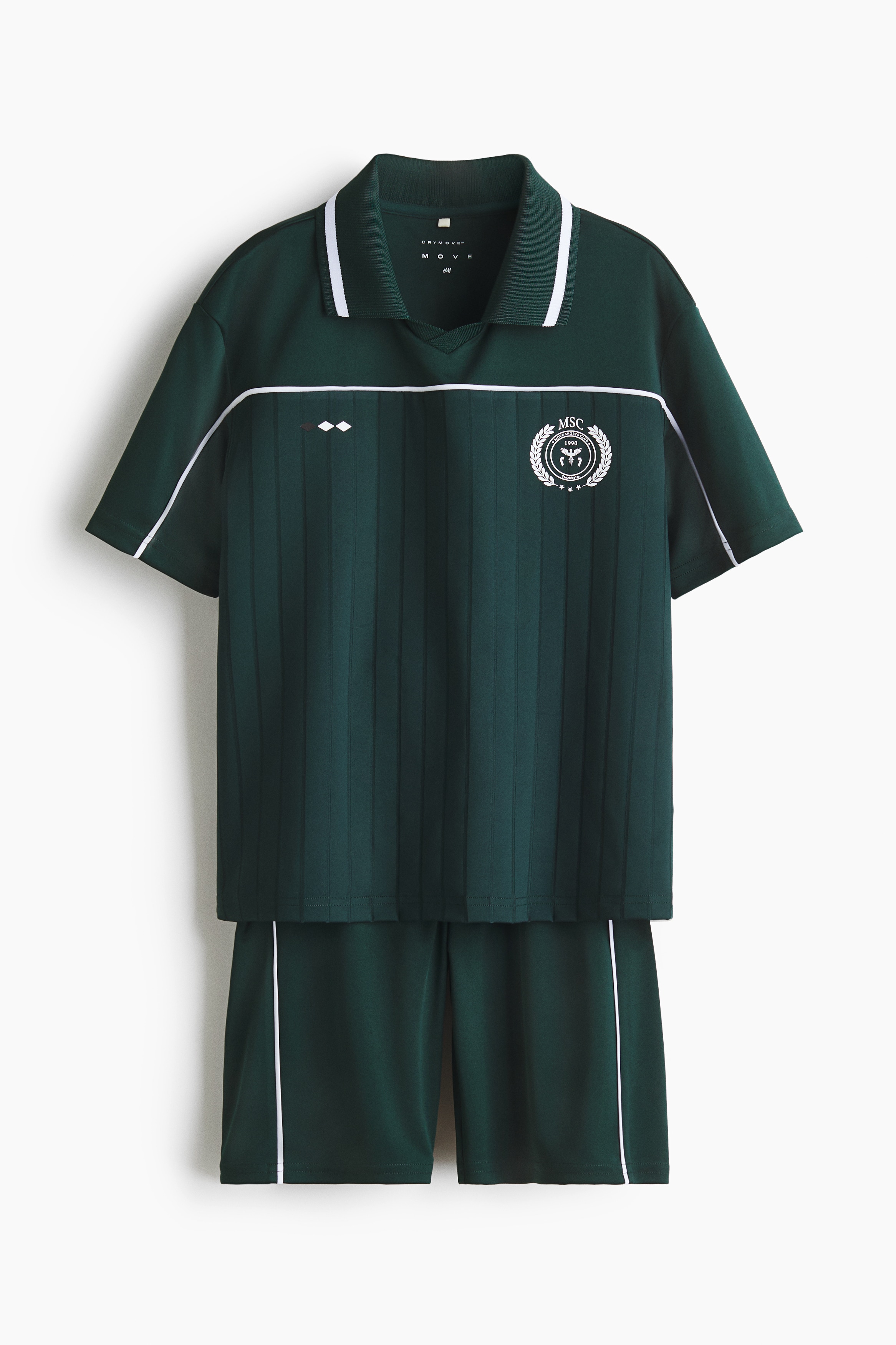 2-Piece Soccer Set with DryMove™ - Dark green/Move Sports Club/Dark blue/Move Sports Club