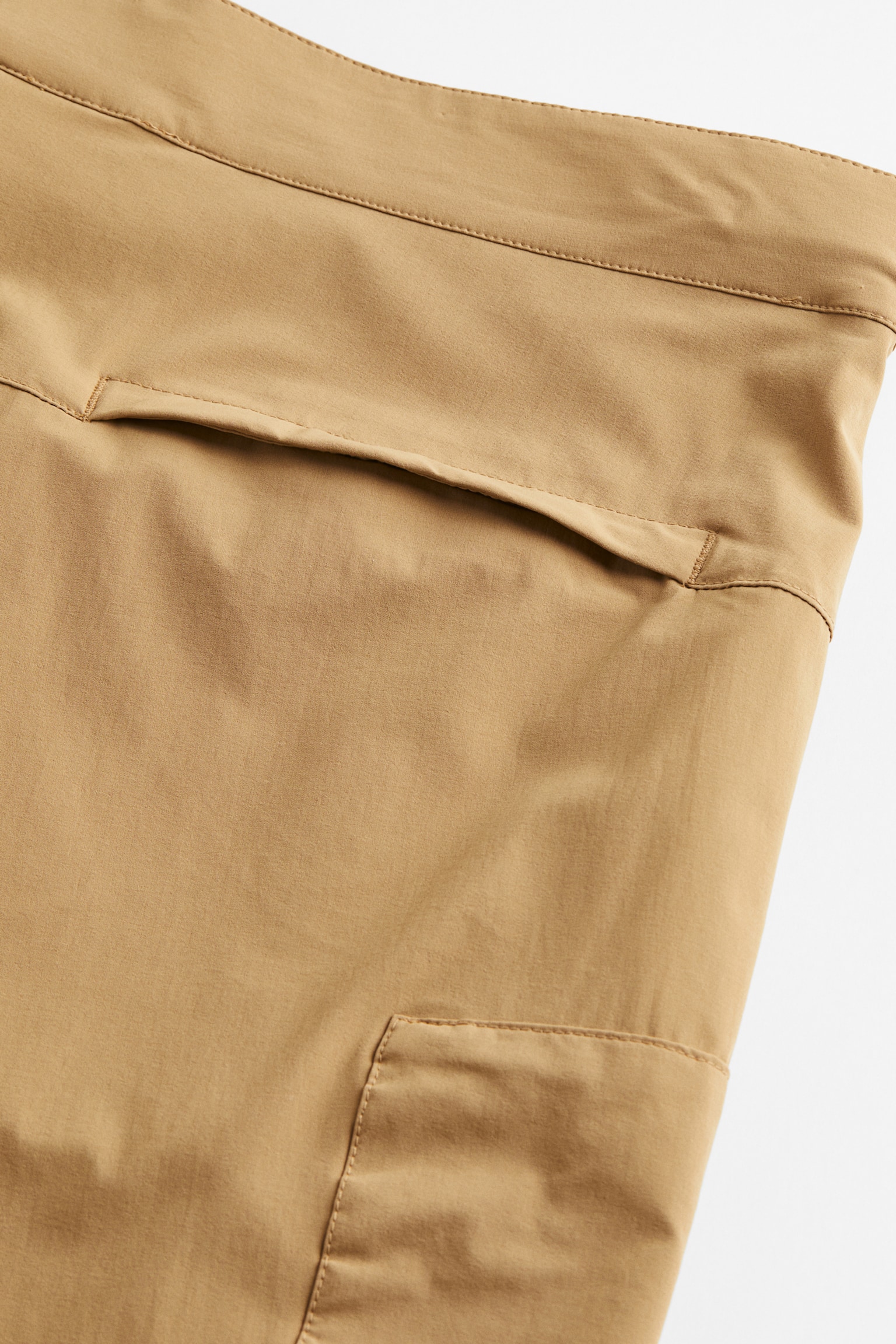 Water Repellent Bike Shorts - Dark beige/Black - 4