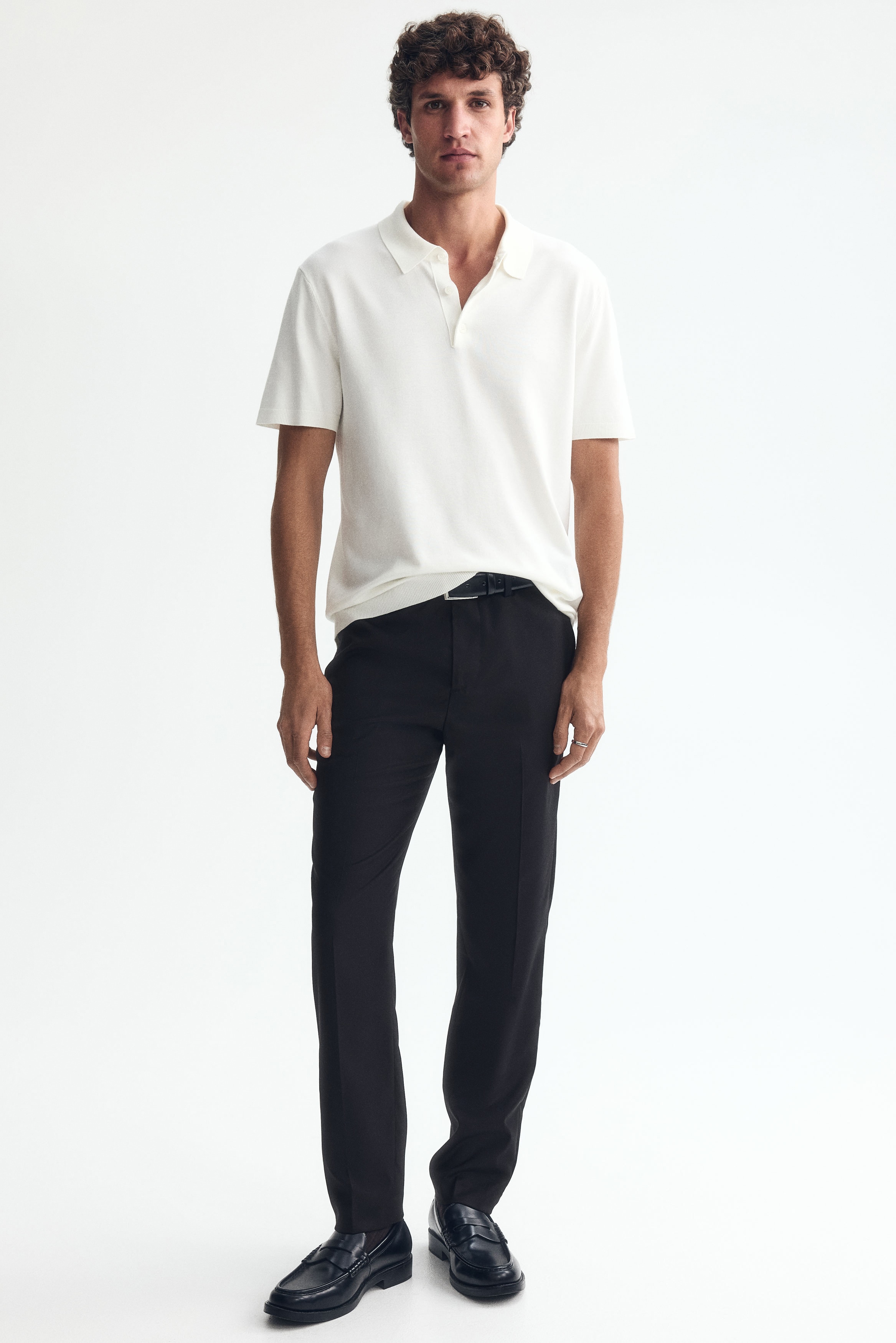 Pantalon d'habit près du corps - Noir/Bleu foncé/Gris foncé