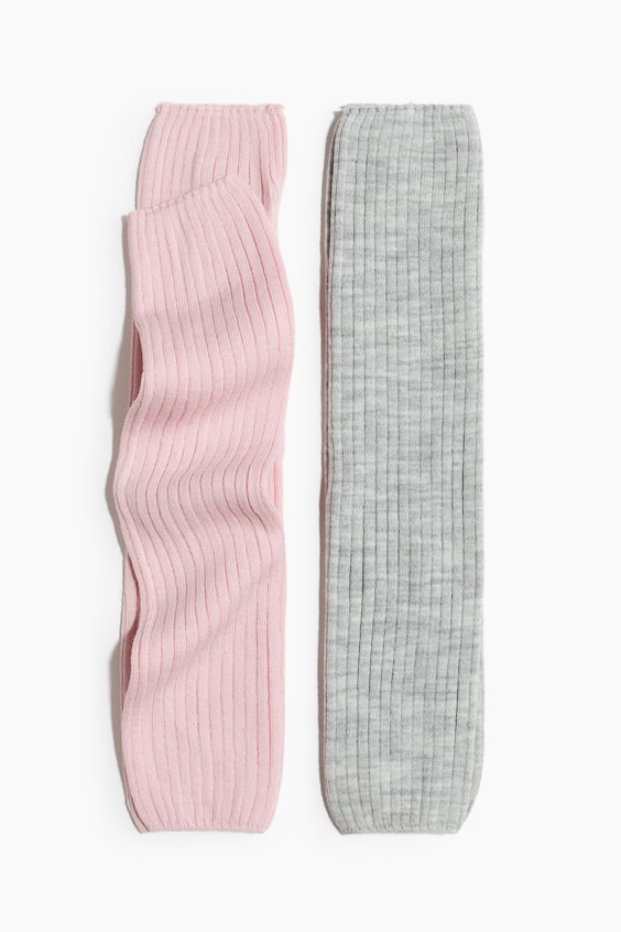 Детские свитеры H&M 2-pack Rib-knit Leg Warmers