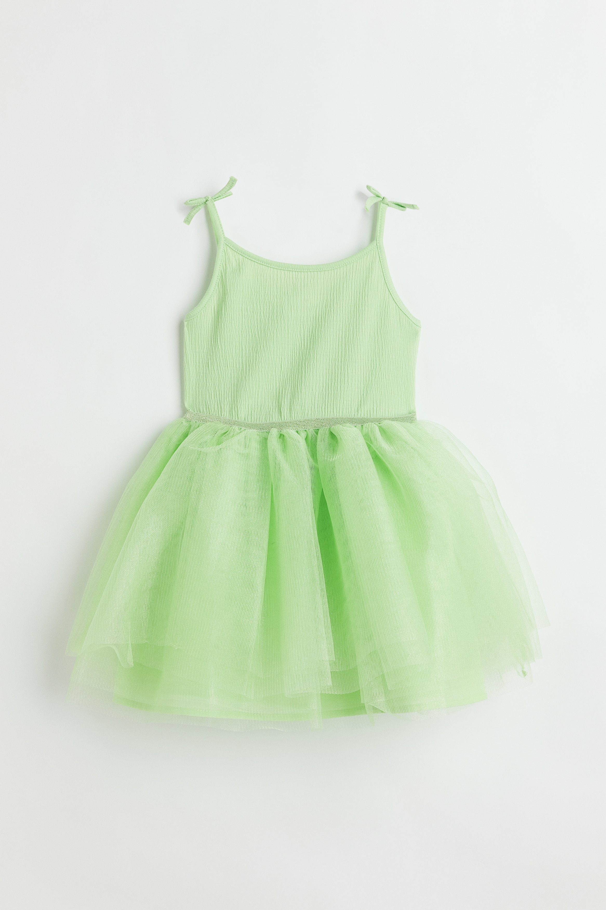 green tulle dress h&m Lime Tulle-skirt for kids Black Bridesmaids Dresses & Gowns