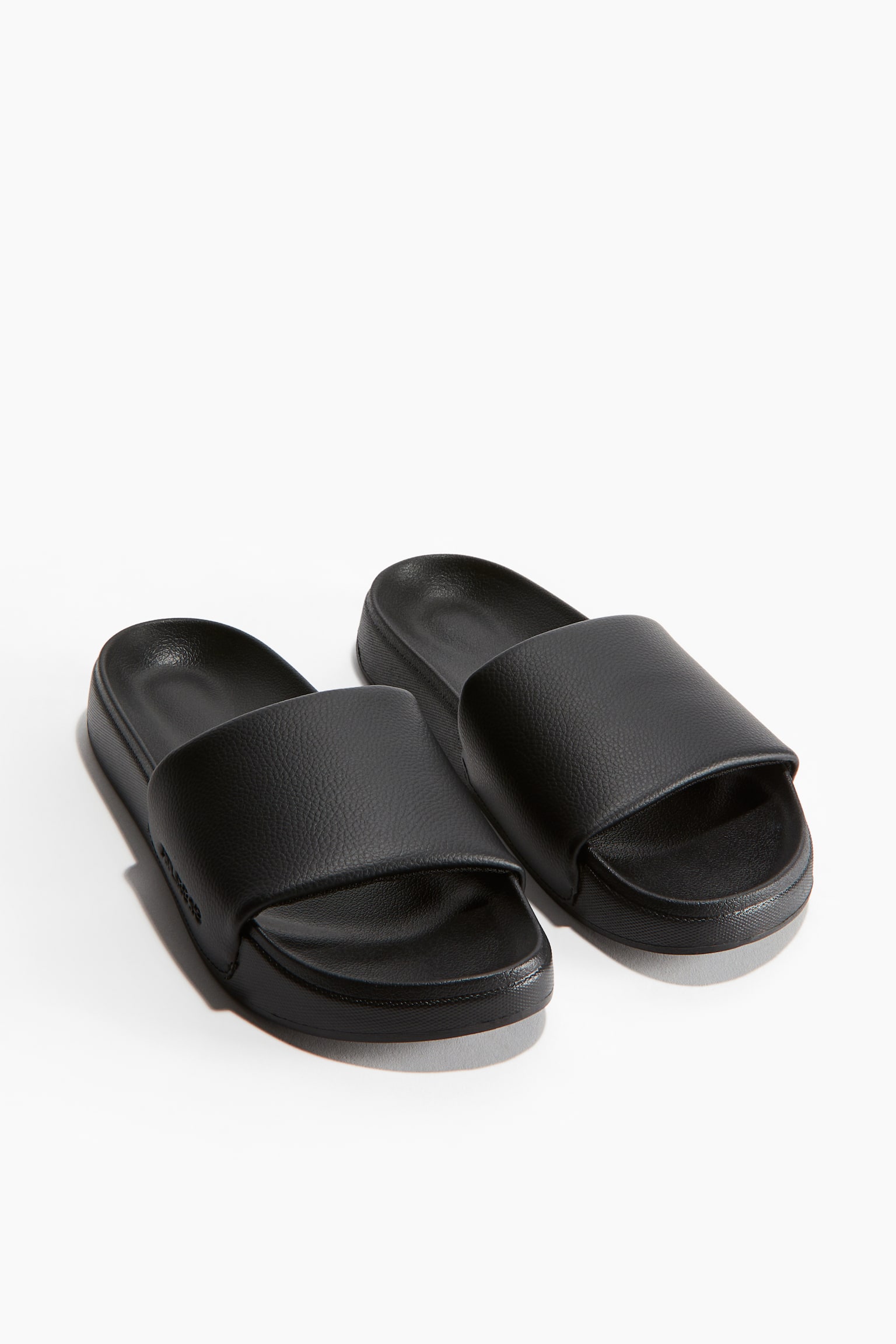 Slides - Black/Beige - 4