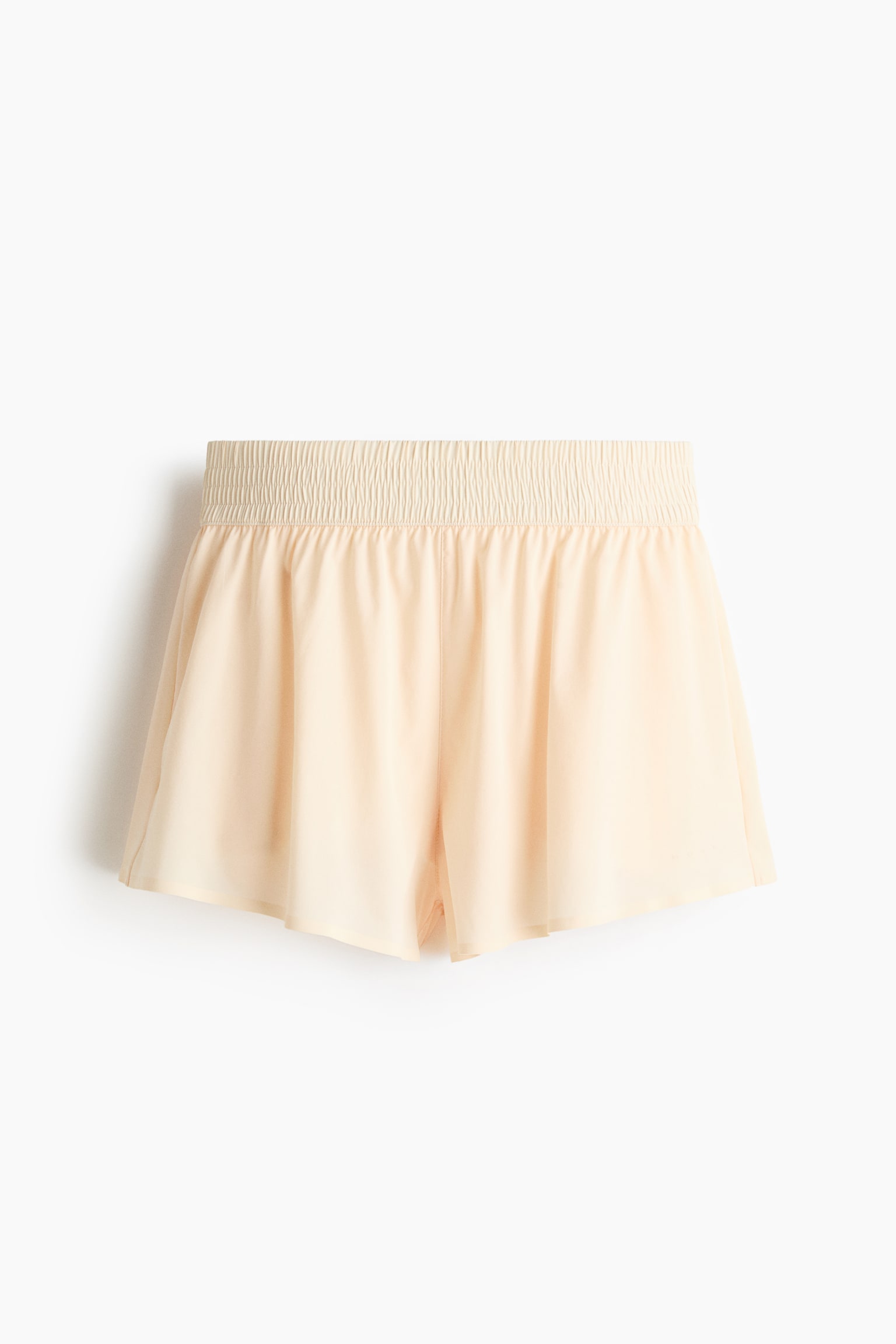 Quần short thể thao hai lớp - Màu vàng bơ/Màu xám đất đậm/Màu hồng phớt/Màu xanh amazonite/Màu đen