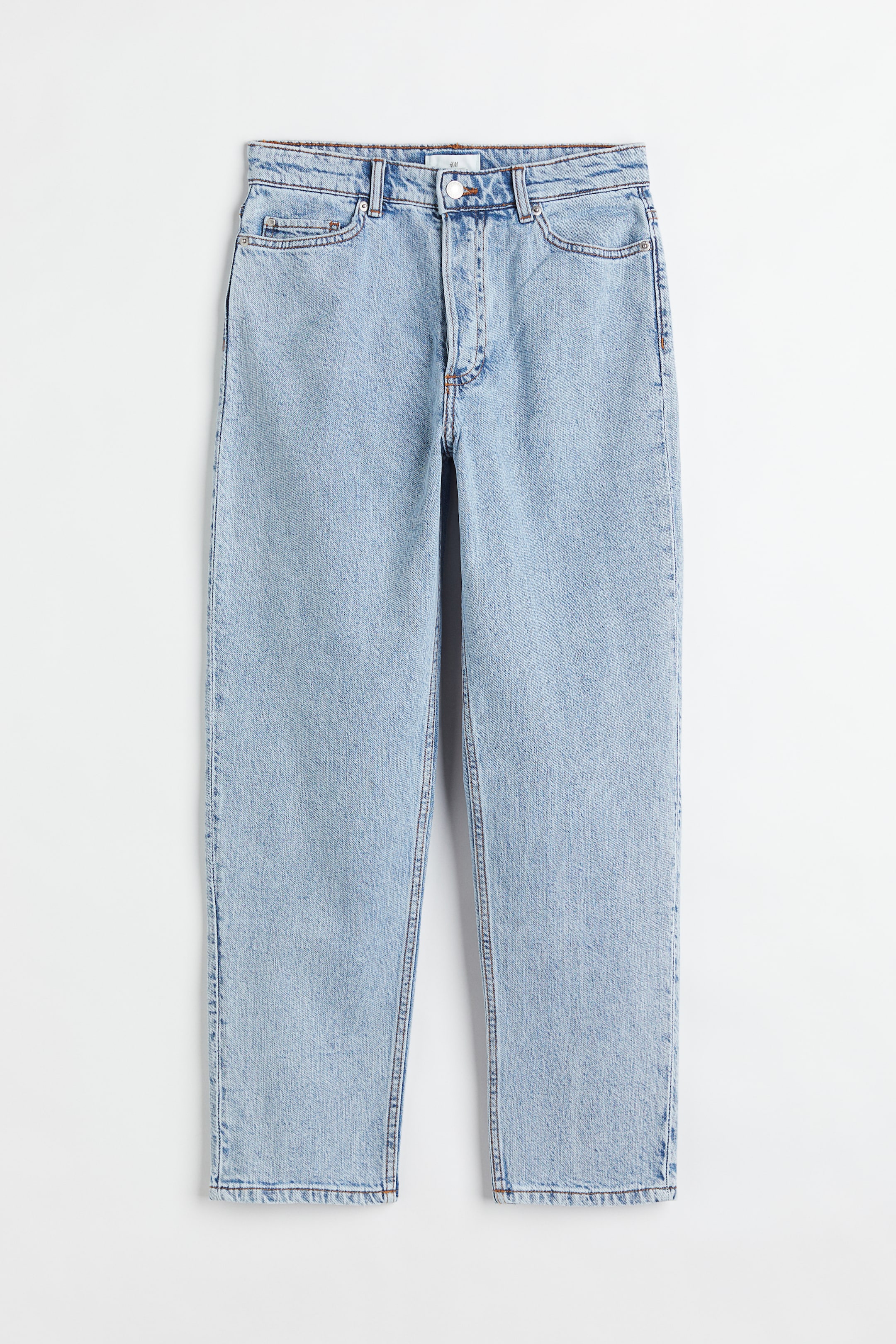 Zobacz większy obraz: Slim Mom Ankle Jeans - Jasnoniebieski - ONA | H&M PL 1
