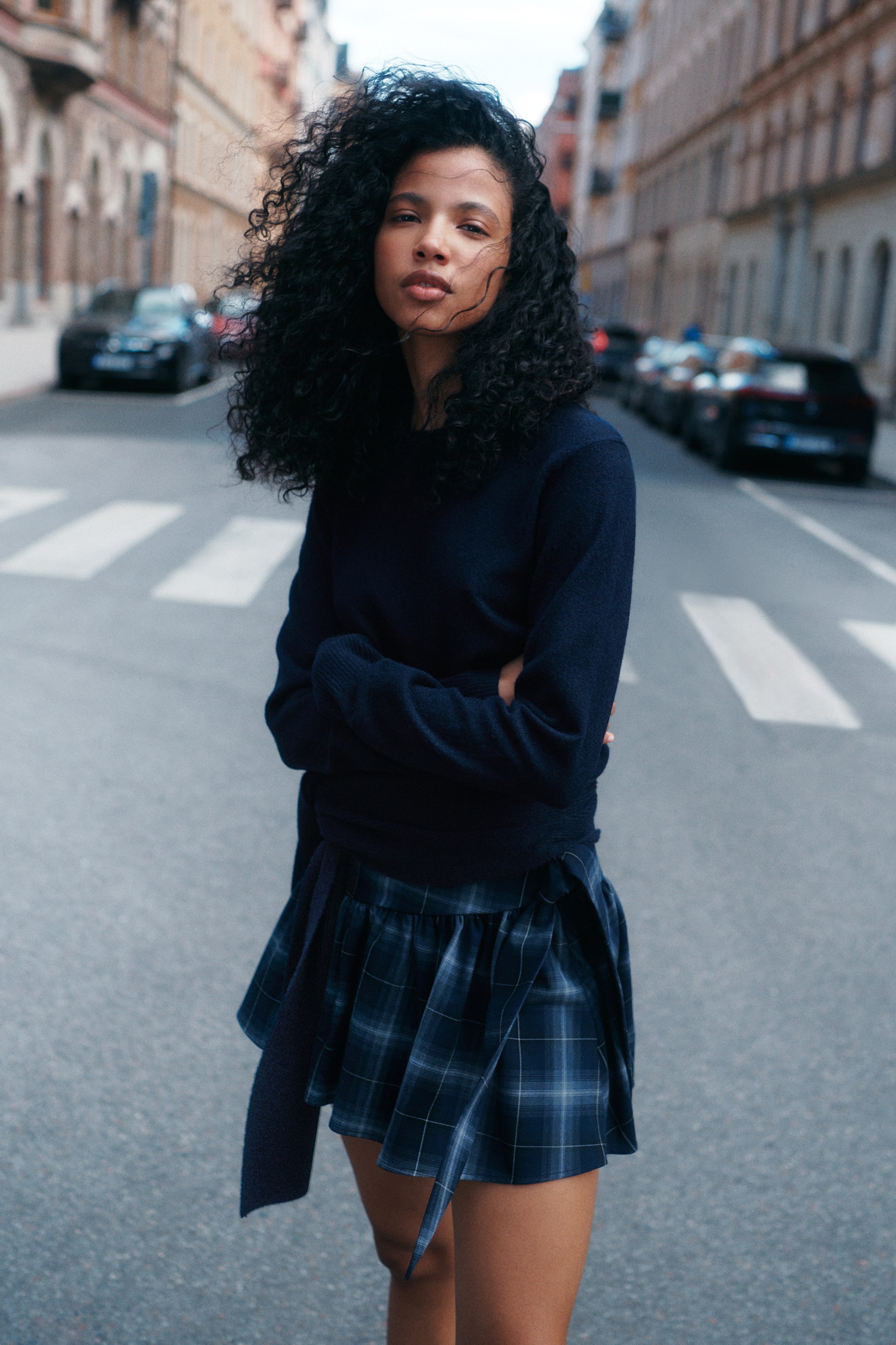 Tie-Detail Sweater