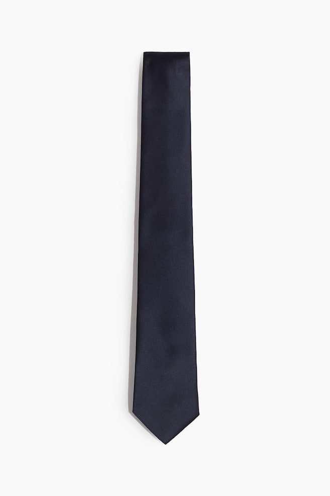 Tie - Navy blue/Black/Dark grey/Light beige - 1