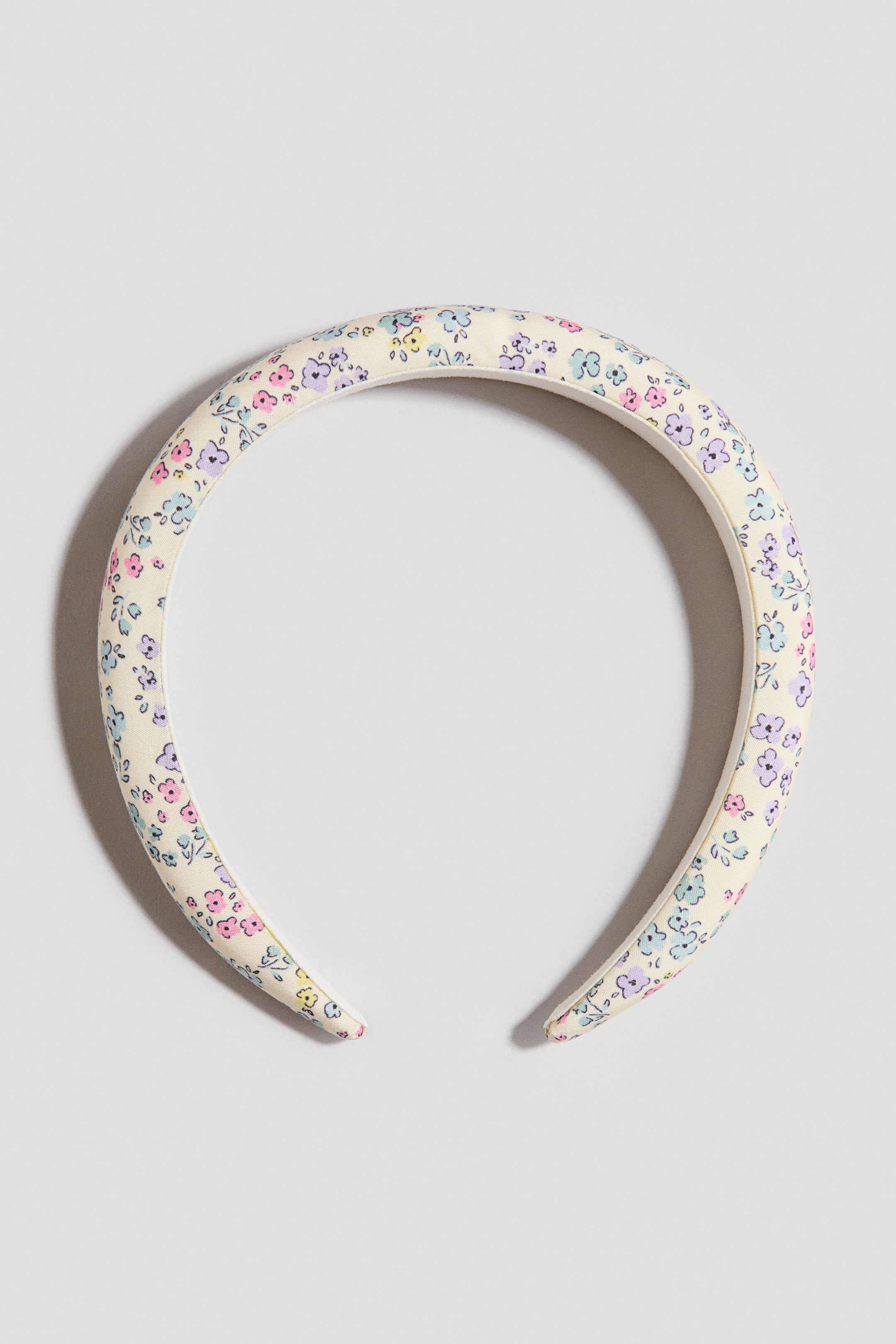 查看大圖: 寬髮箍 - 奶油色/花朵 - Kids | H&M 1