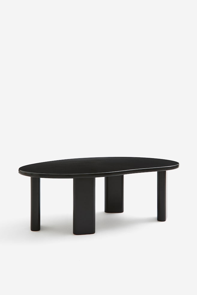 Sohvapöytä - Musta/Tummanruskea/Beige - 1