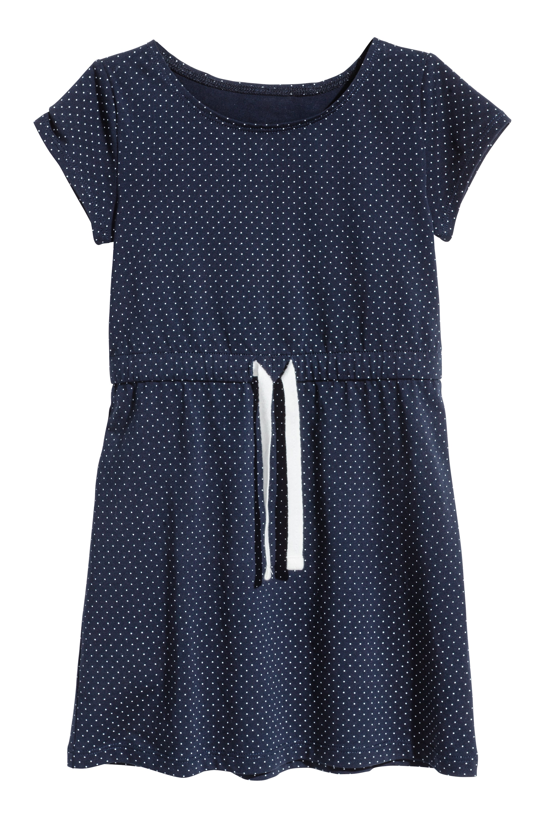 View larger image: Jersey dress - Dark blue - Kids | H&M GB 1