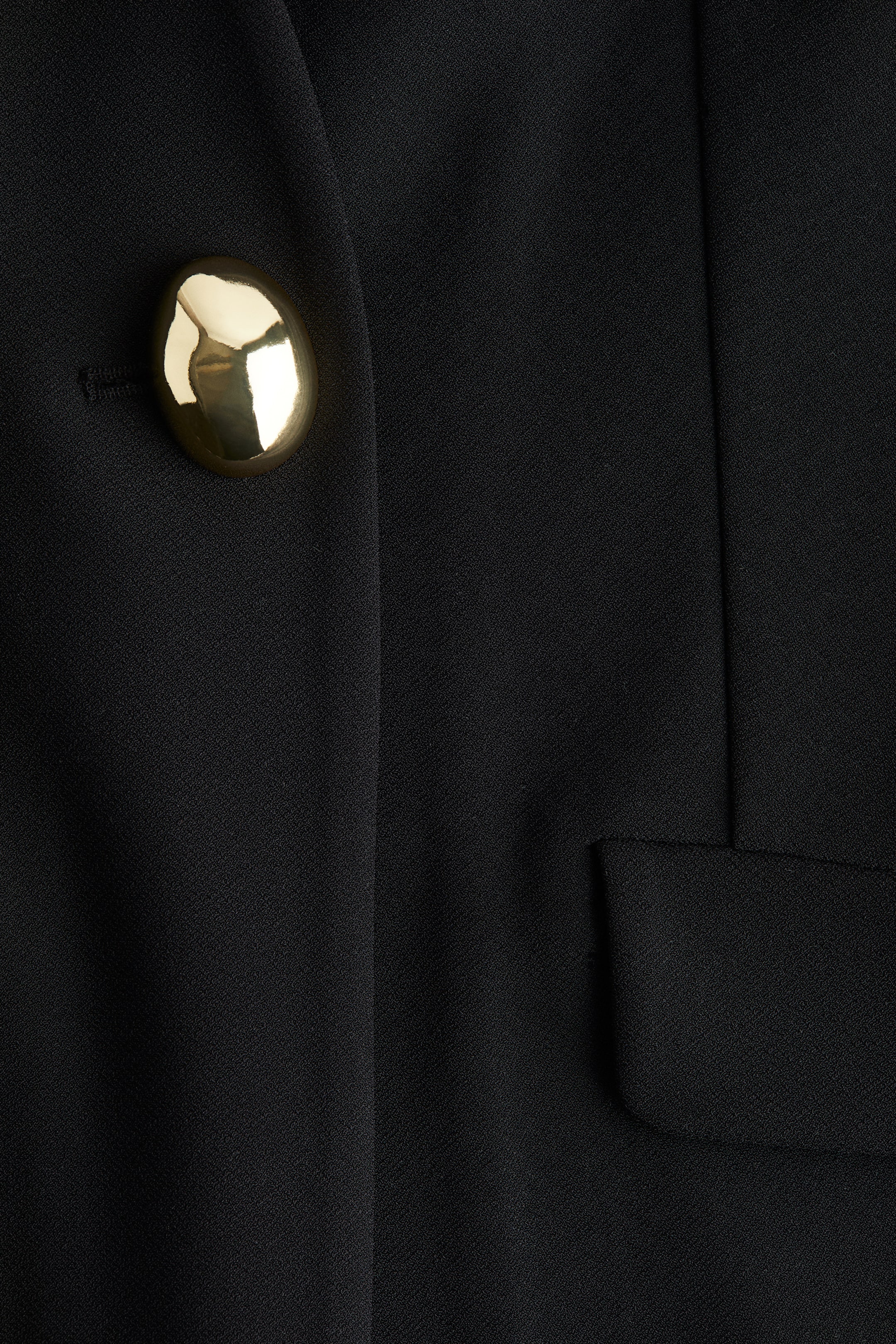 Ampliar la imagen: Blazer sin cuello - Negro - Ladies | H&M MX 2