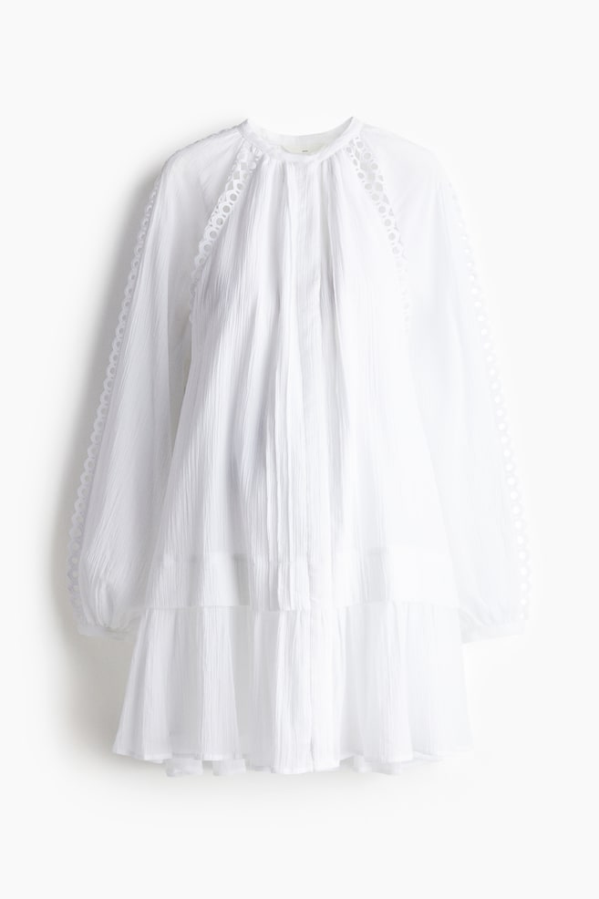 MAMA Vestido de algodón Before & After - Blanco - 1