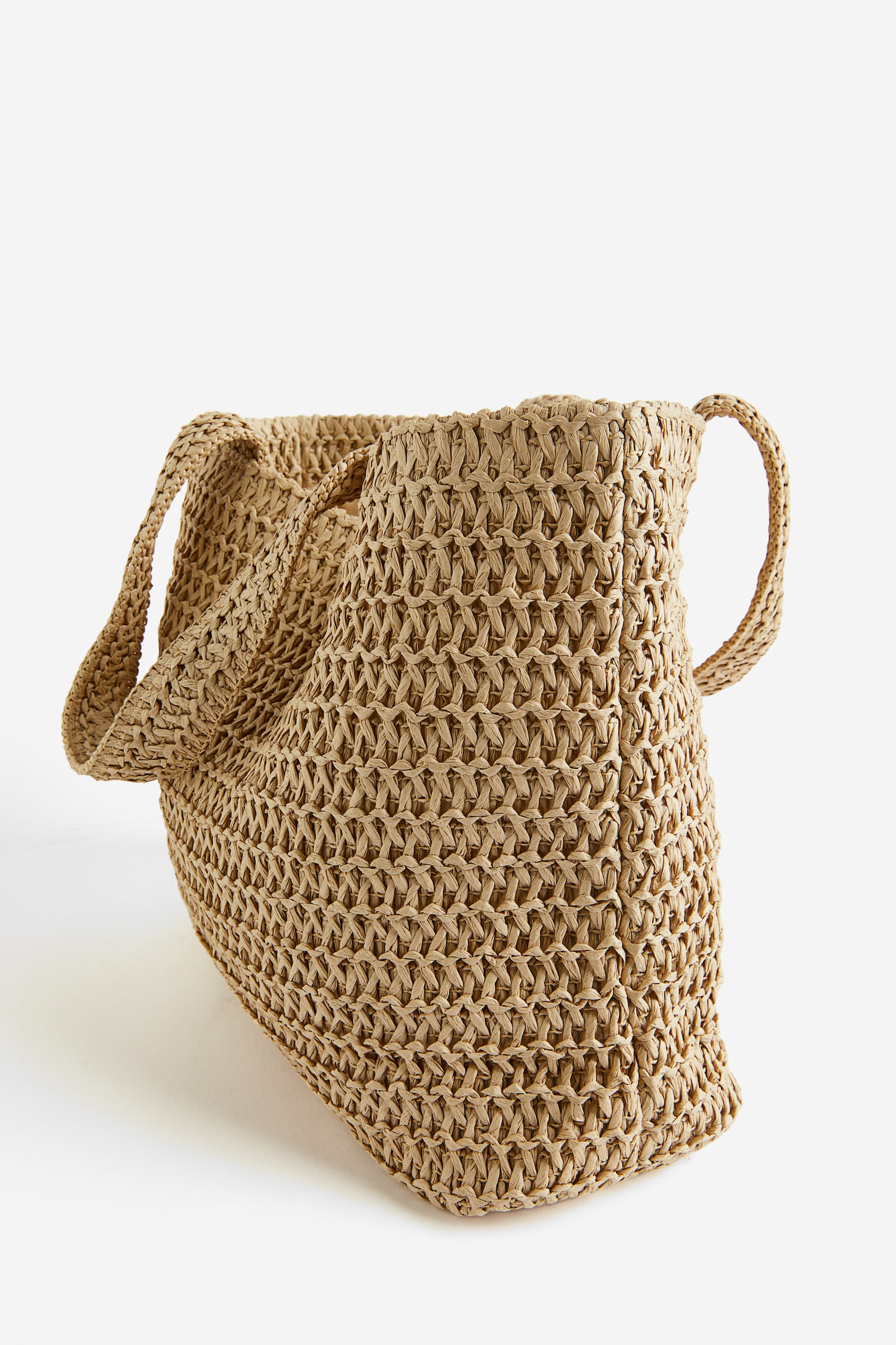 Straw Shopper - Beige - 6