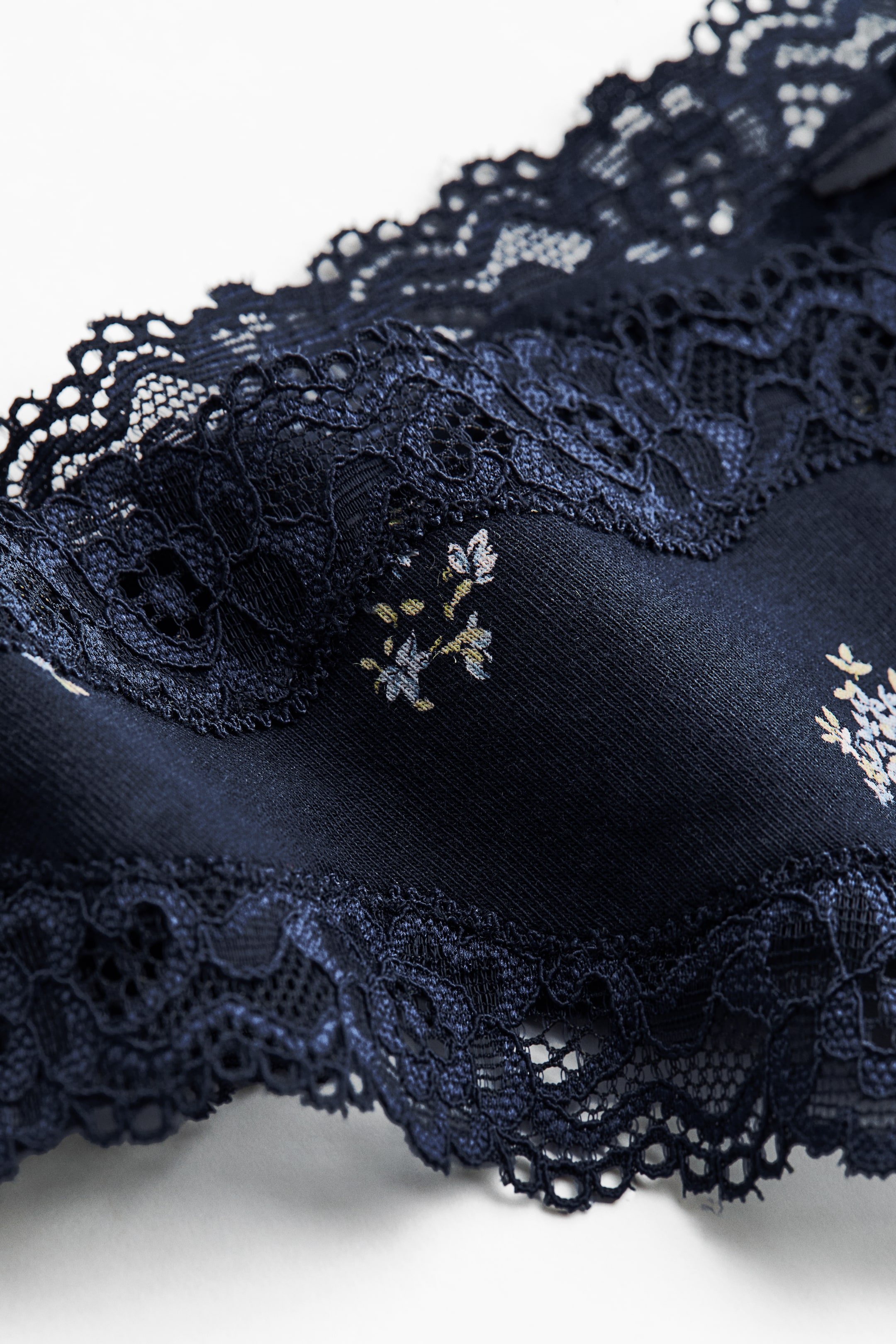 5-pack Cotton and Lace Brazilian Briefs
