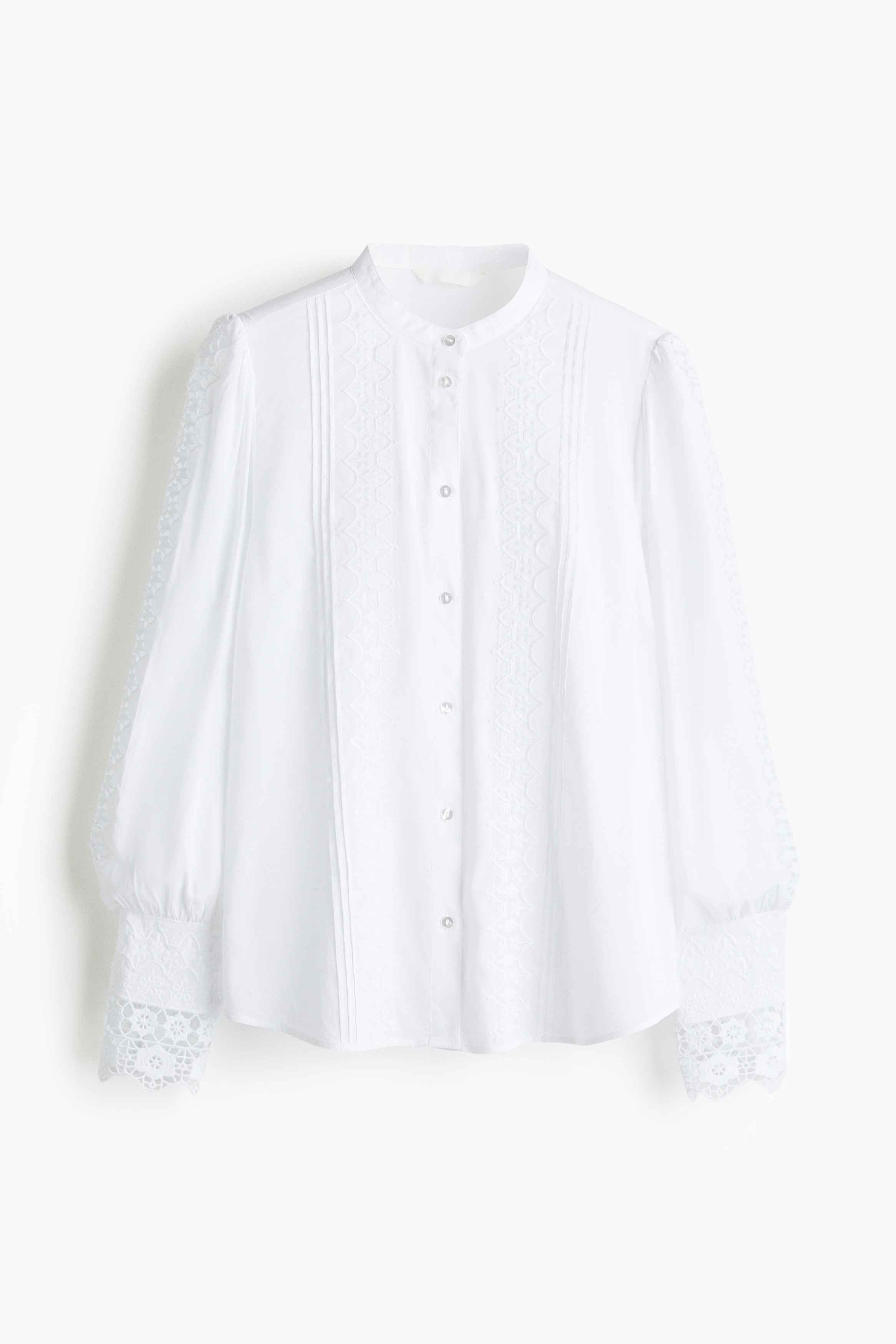 Blouse brodée - Blanc