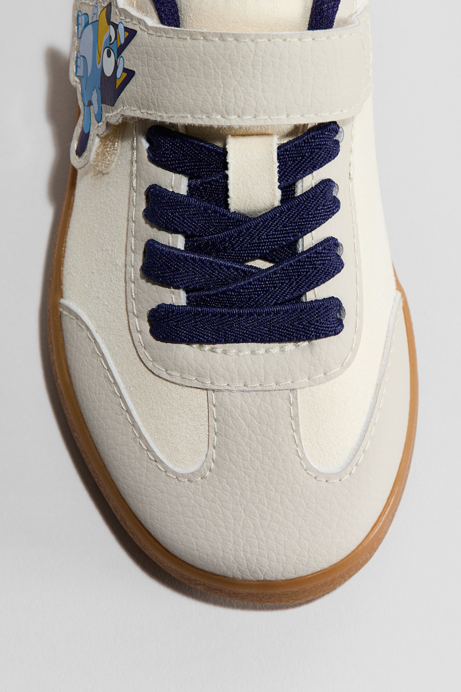 Детские кроссовки H&M Sneakers with Appliqués, цвет: Бежевый — фото 4