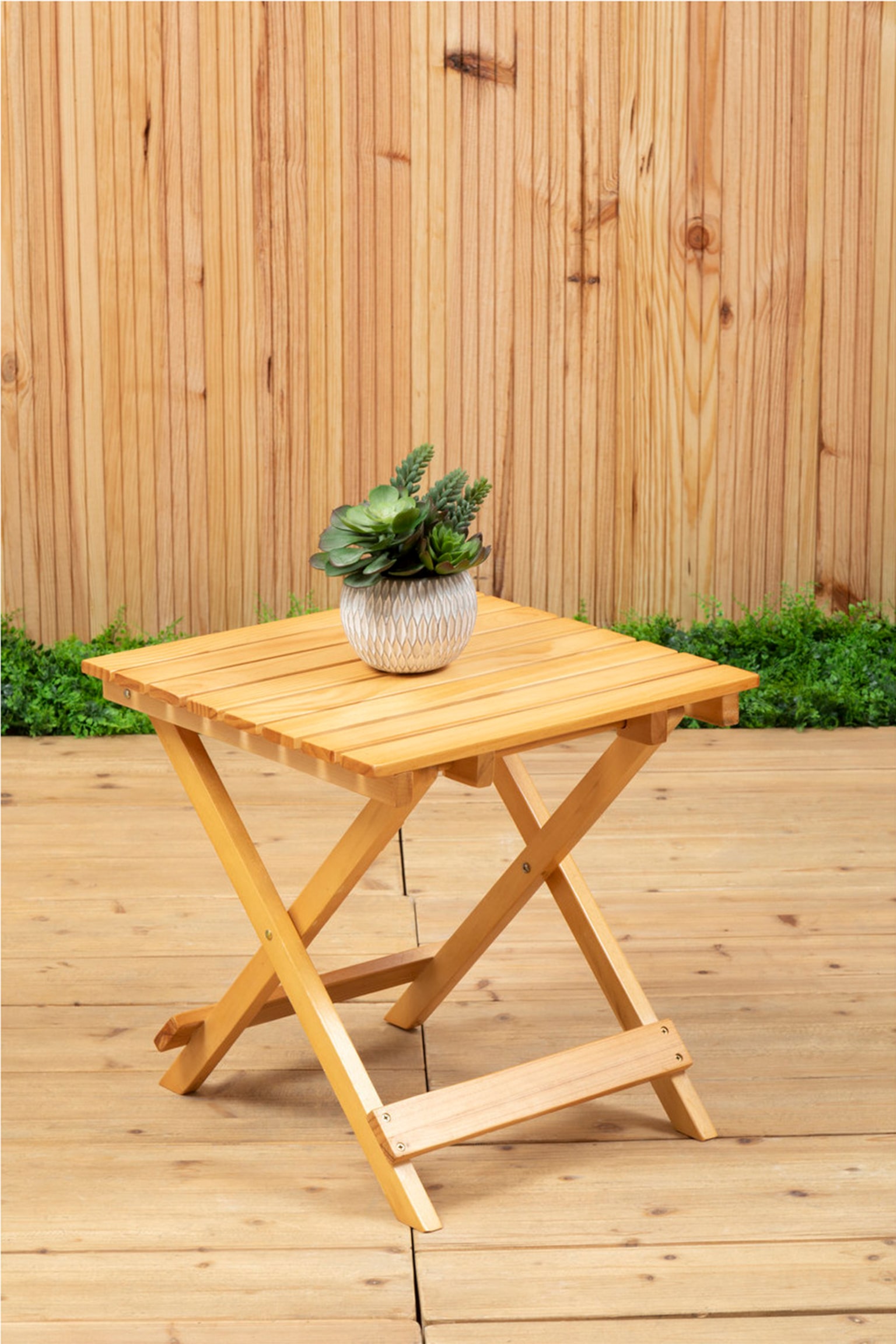 Beauport Folding Table - Natural - 2