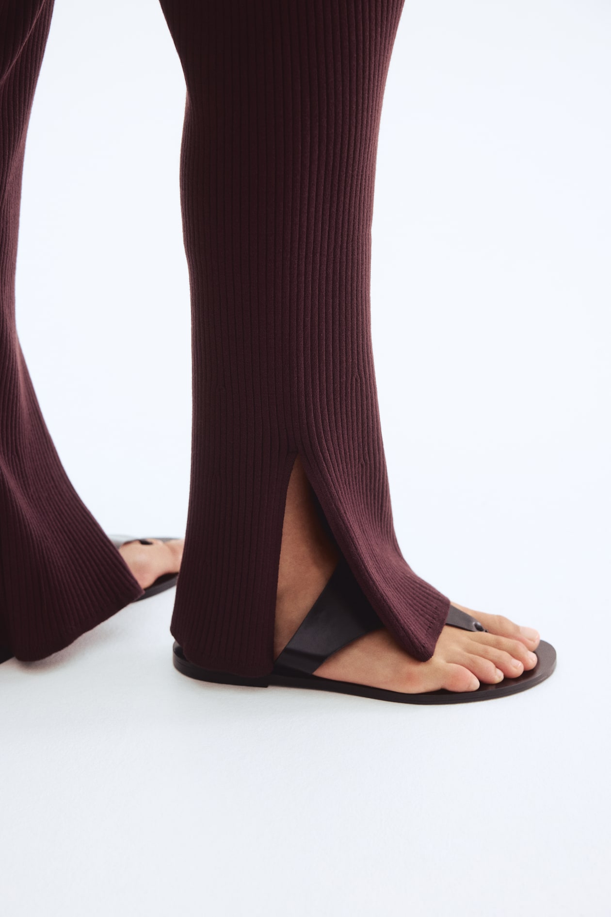 Rib-Knit Pants - image 2