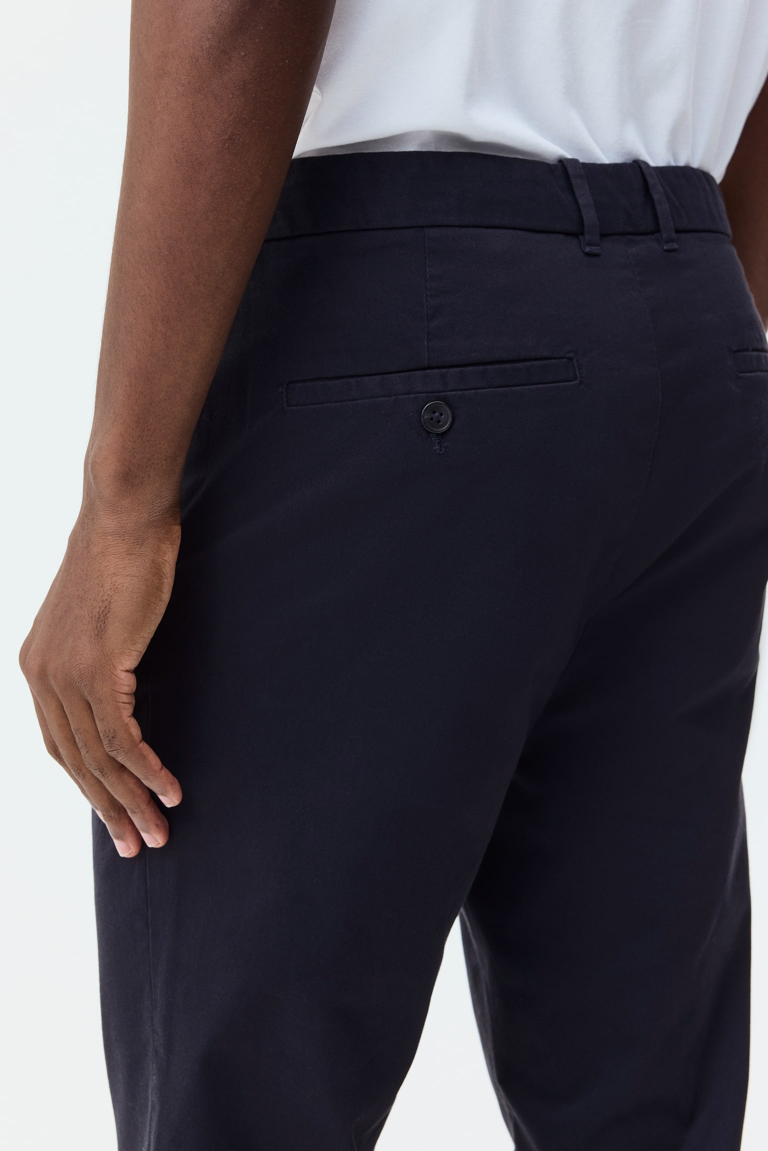 Chinos i bomuld Slim Fit - Mørkeblå/Mørk beige/Lys beige - 3